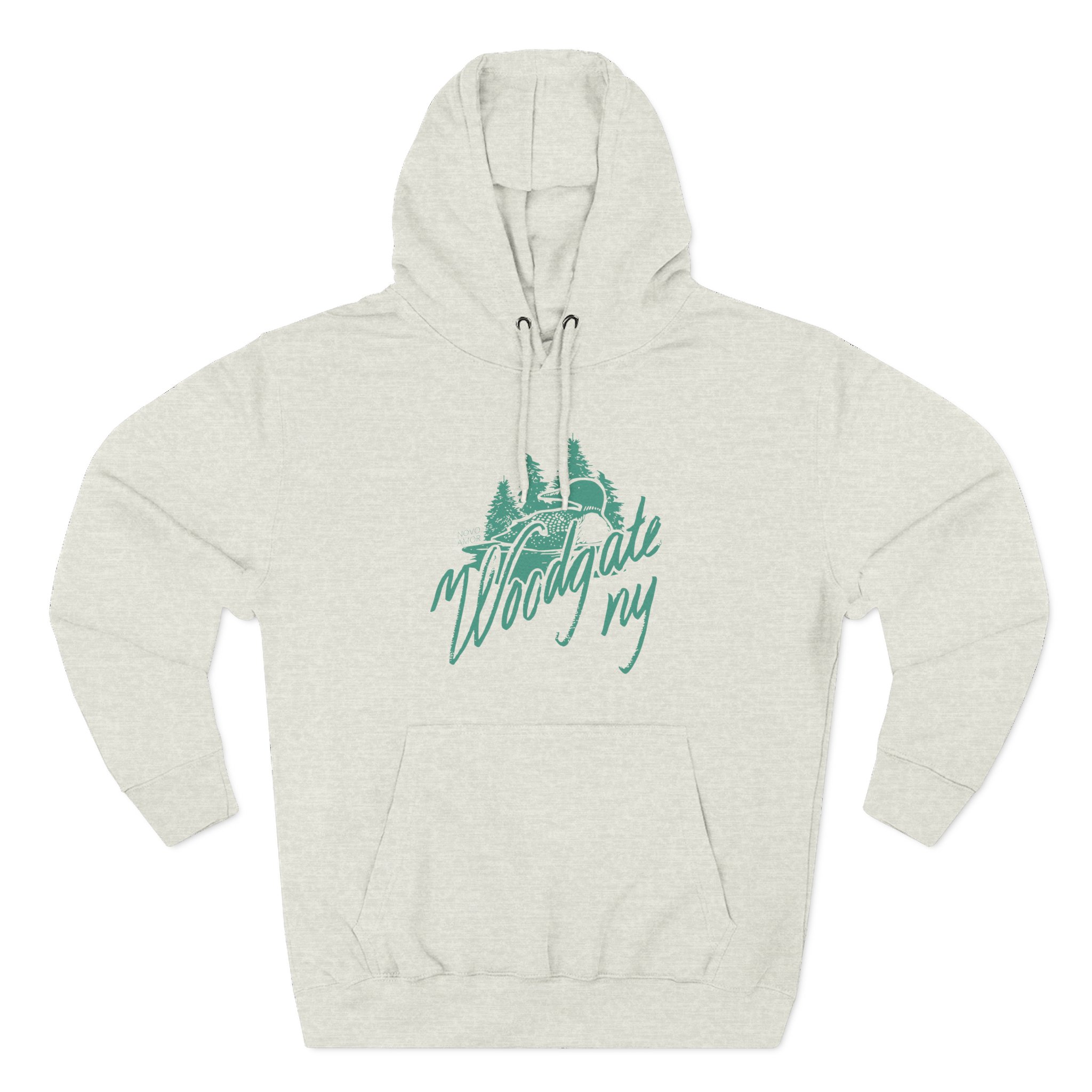 Novo Amor Woodgate Ny Three-Panel Fleece Hoodie