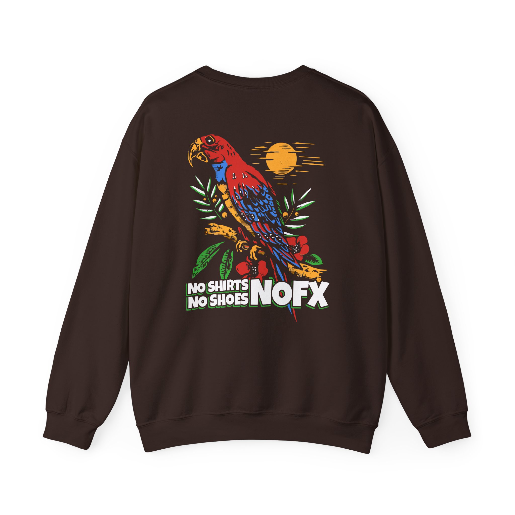 Nofx No Shirt, No Shoes Unisex Heavy Blendâ„¢ Crewneck Sweatshirt