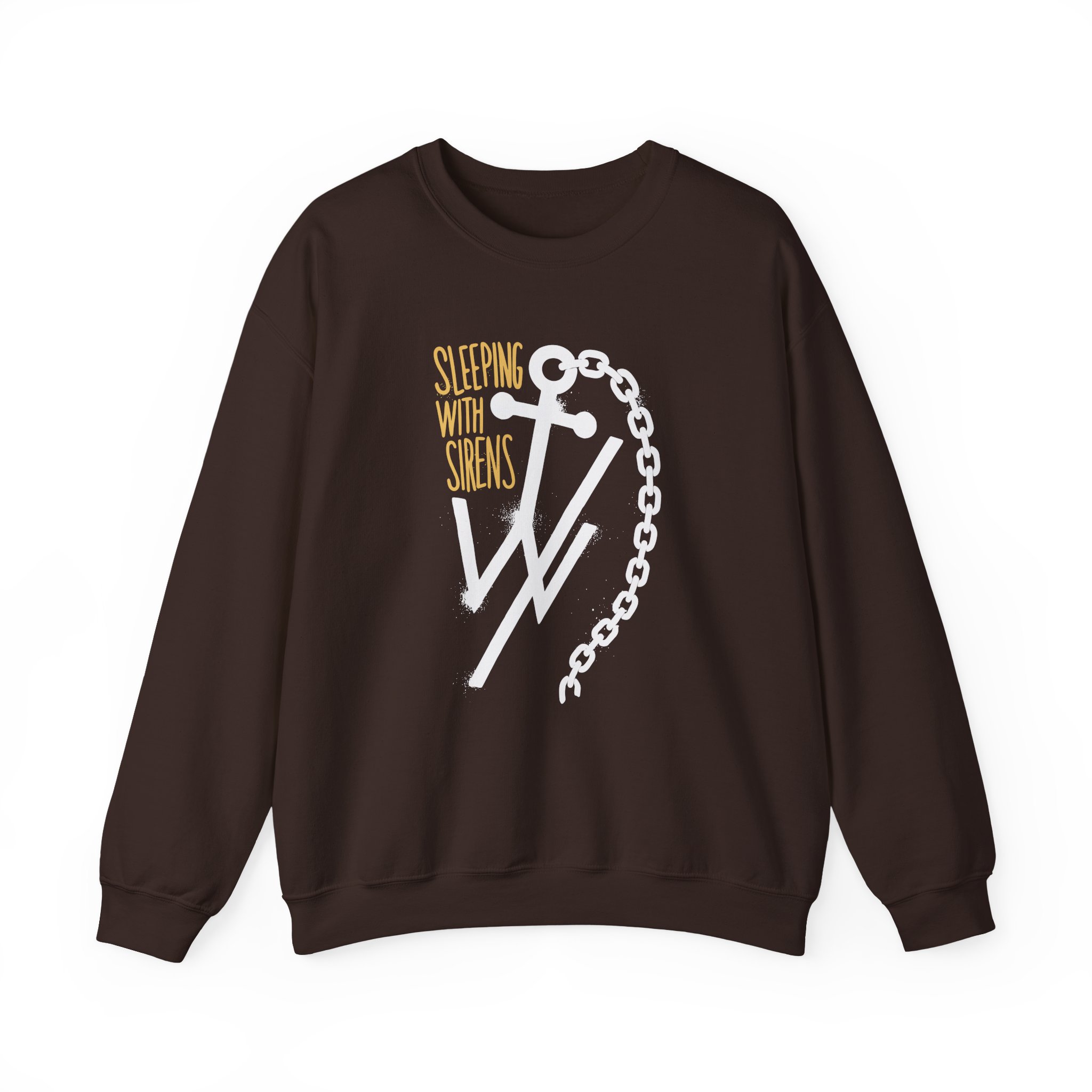 Sleeping With Sirens Anchor Chain Unisex Heavy Blendâ„¢ Crewneck Sweatshirt