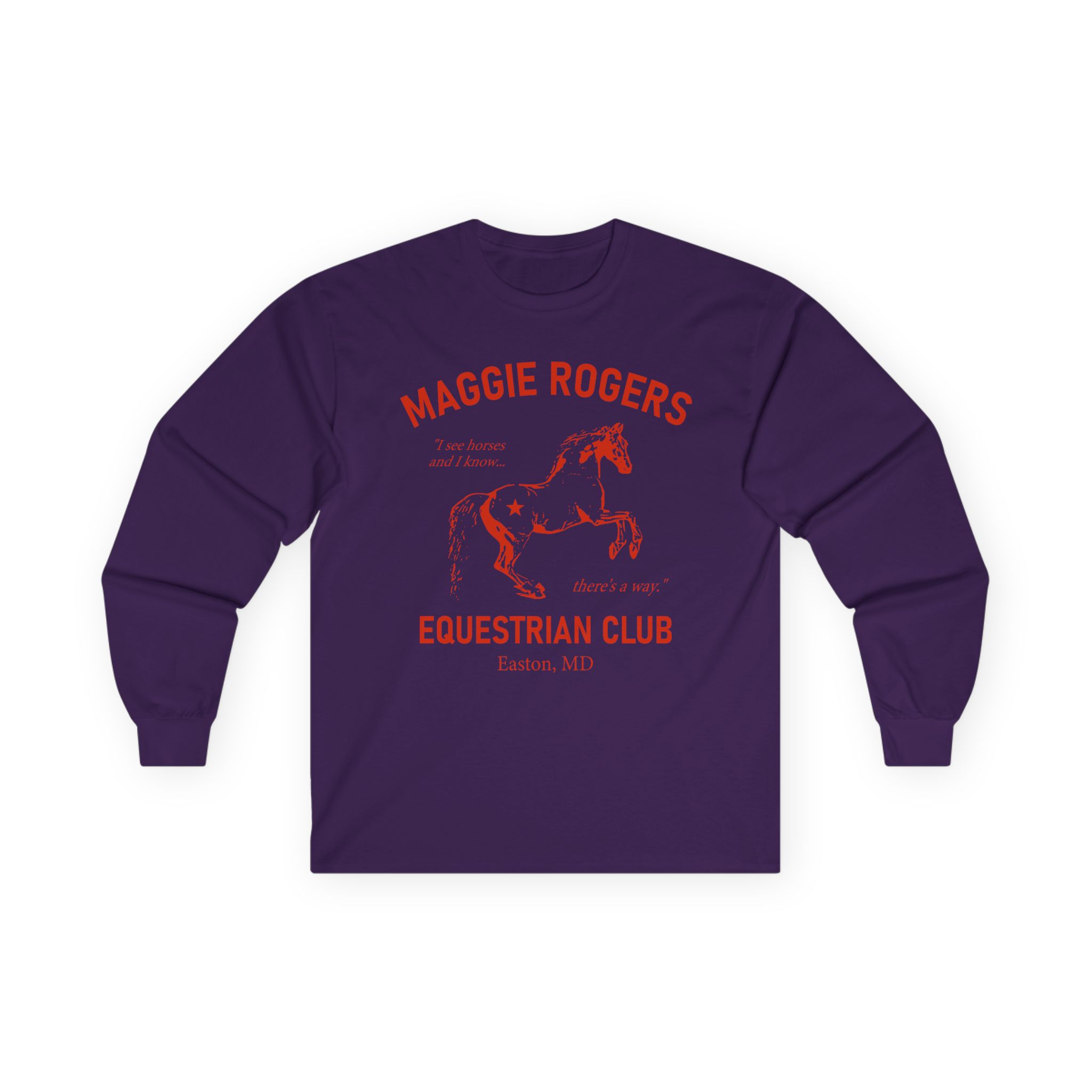Maggie Rogers Equestrian Club Unisex Ultra Cotton Long Sleeve Tee