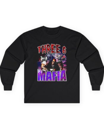 Three 6 Mafia Unisex Ultra Cotton Long Sleeve Tee