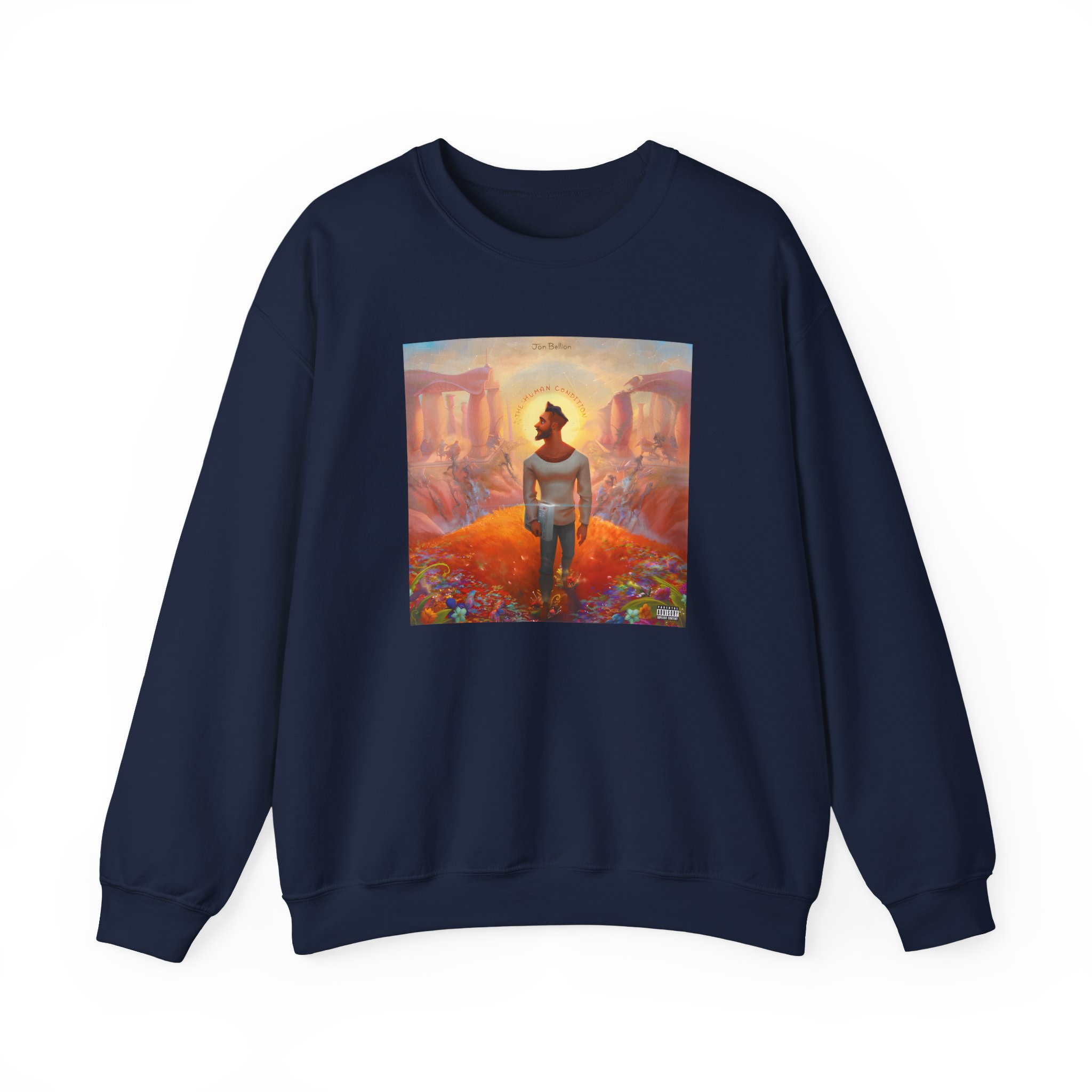Jon Bellion the Human Condition Deluxe Unisex Heavy Blendâ„¢ Crewneck Sweatshirt