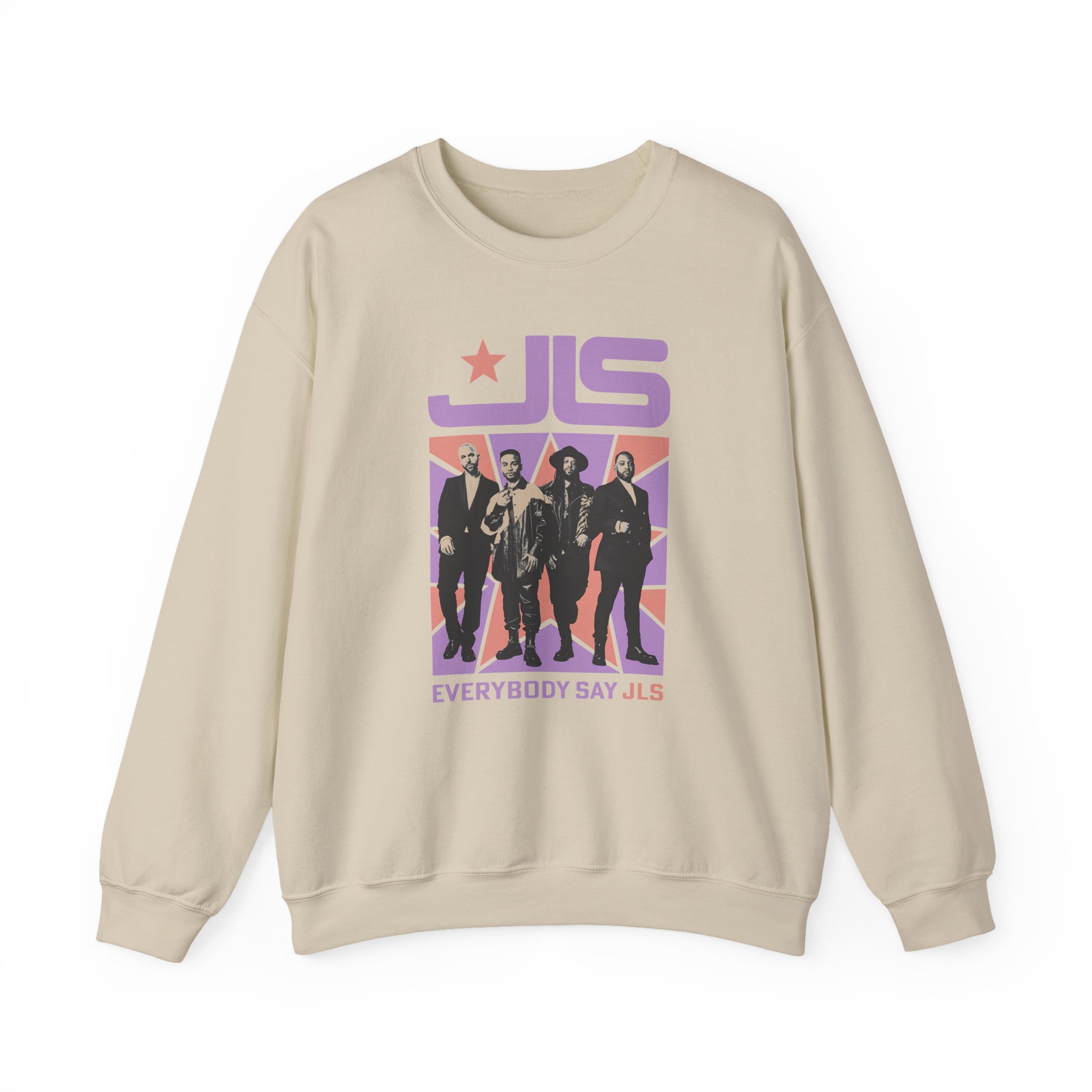 JLS, Everybody Say JLS Photo Star Unisex Heavy Blendâ„¢ Crewneck Sweatshirt