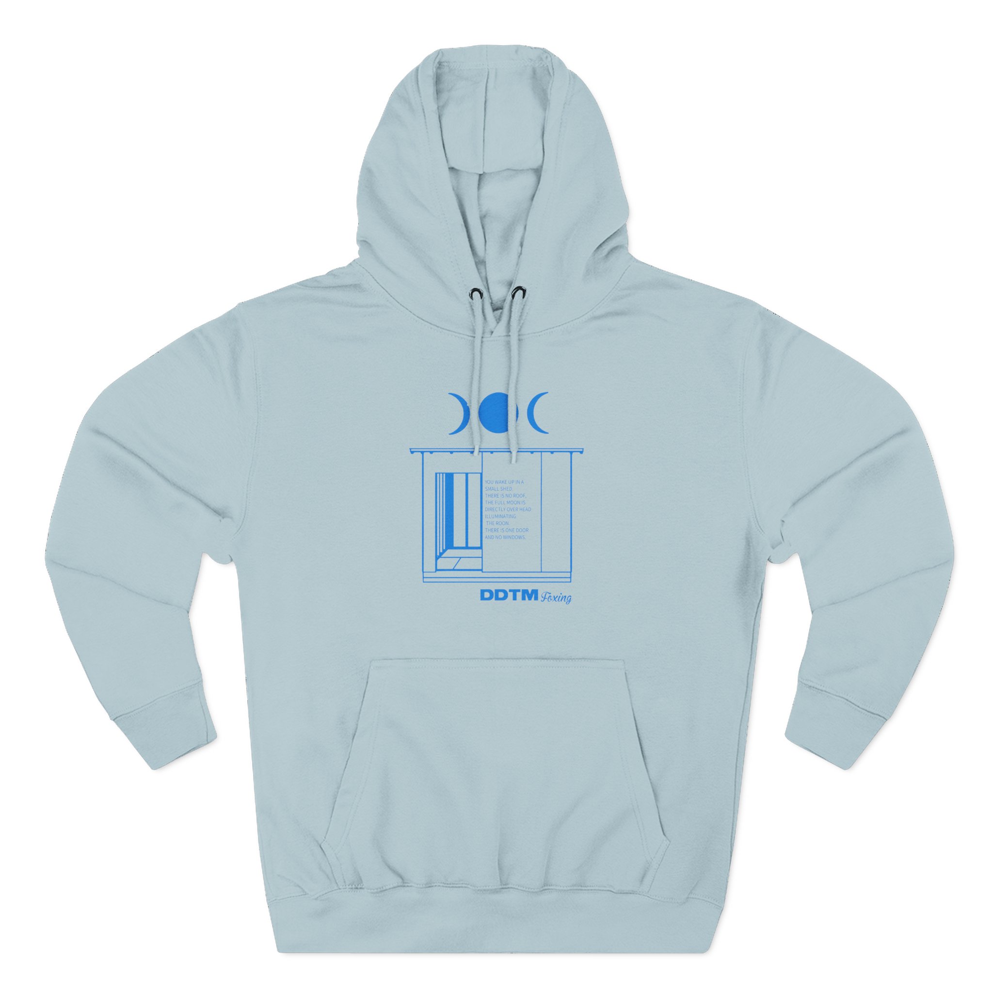 Foxing Chapter Three-Panel Fleece Hoodie