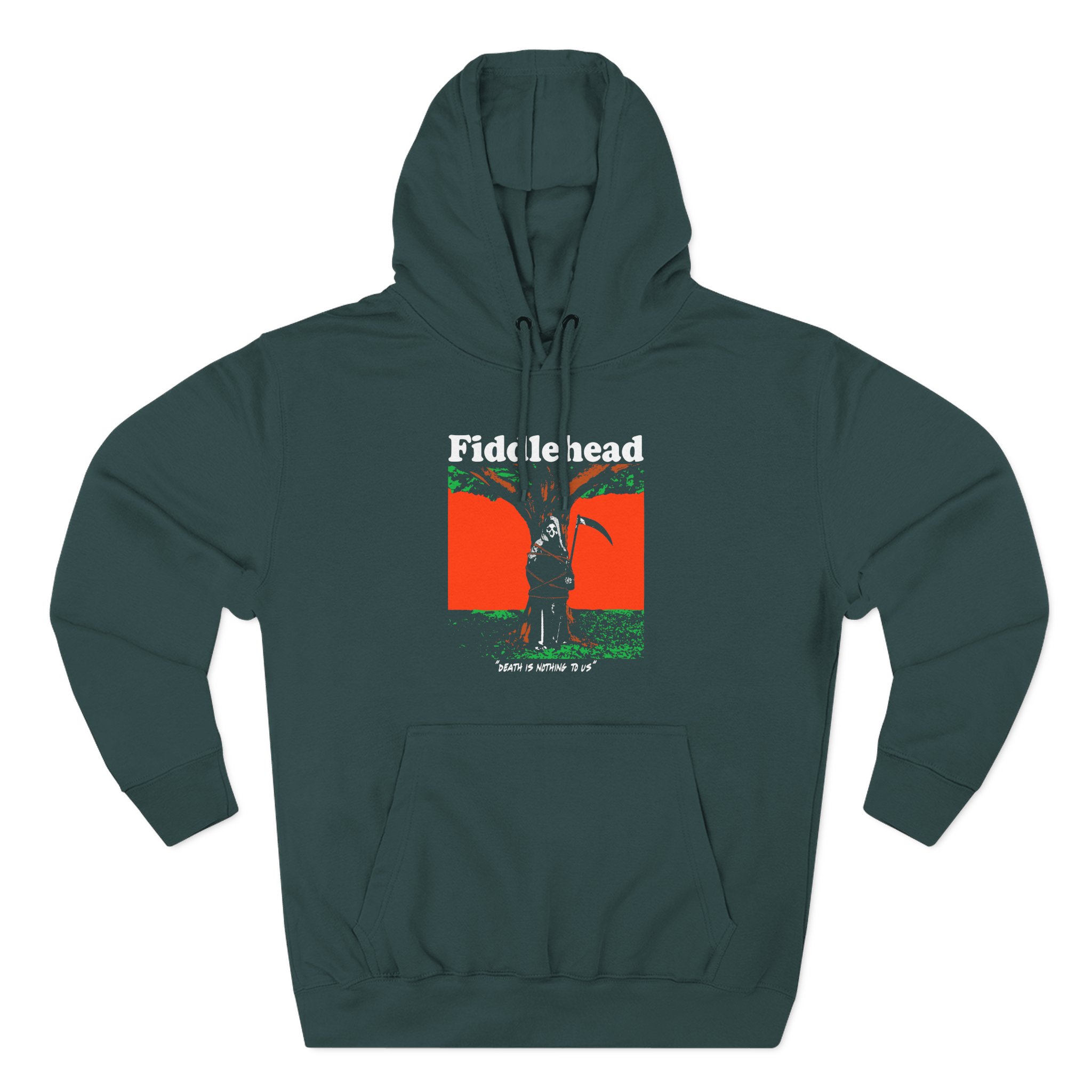 Fiddlehead Death is Nothing to Us Three-Panel Fleece Hoodie