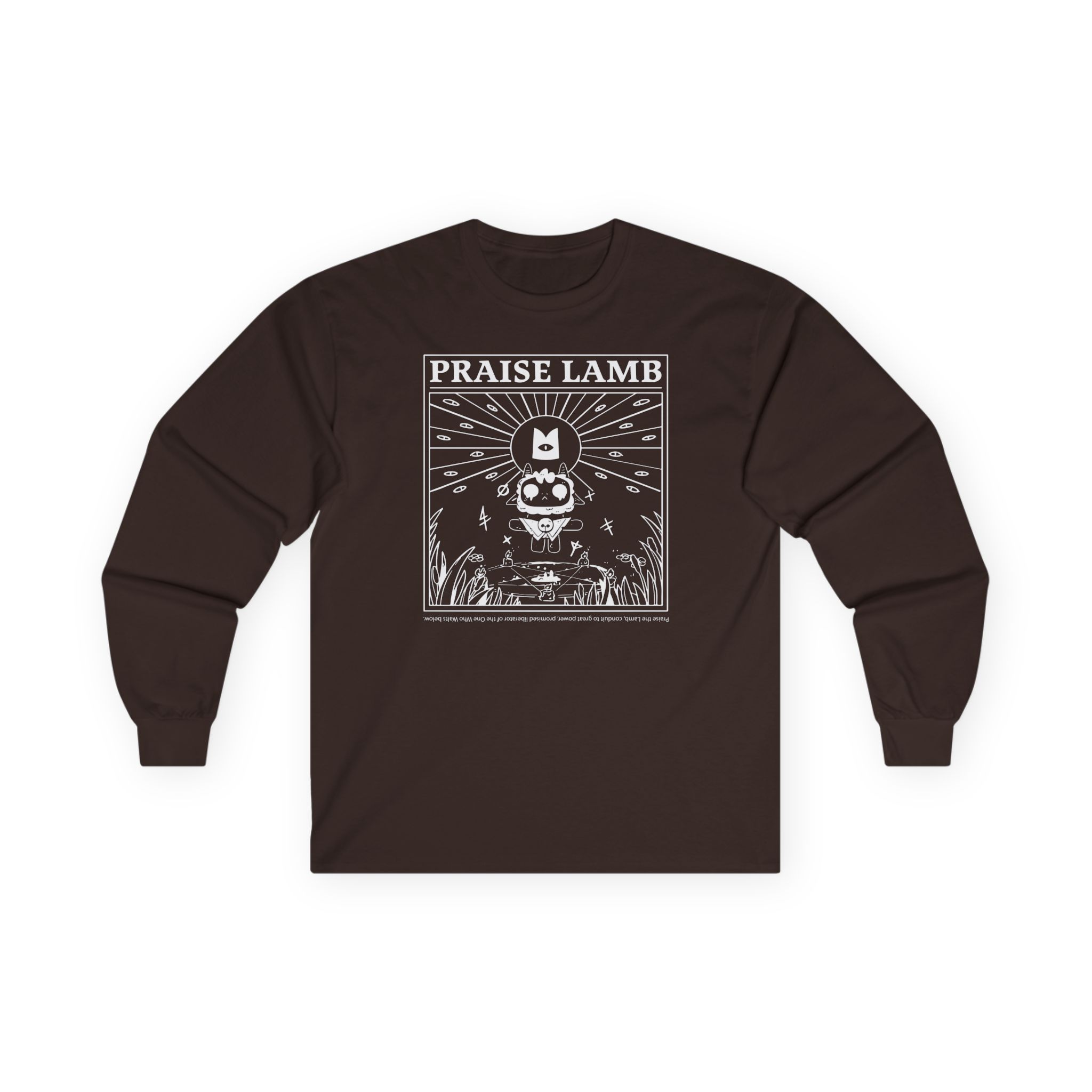 Cult of the Lamb Praise Lamb Unisex Ultra Cotton Long Sleeve Tee