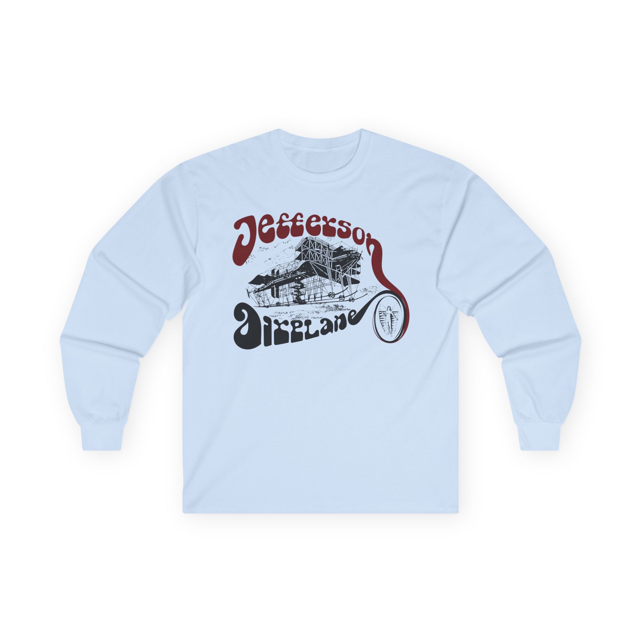 Jefferson Airplane Vintage Plane Unisex Ultra Cotton Long Sleeve Tee