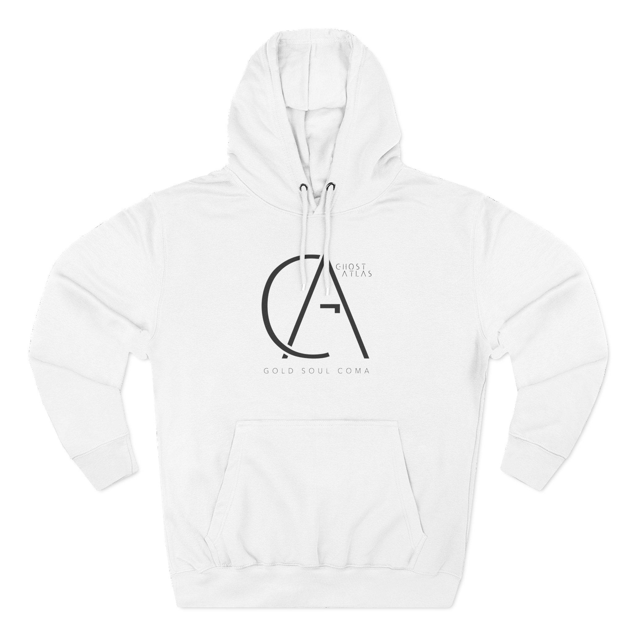 Ghost Atlas Three-Panel Fleece Hoodie