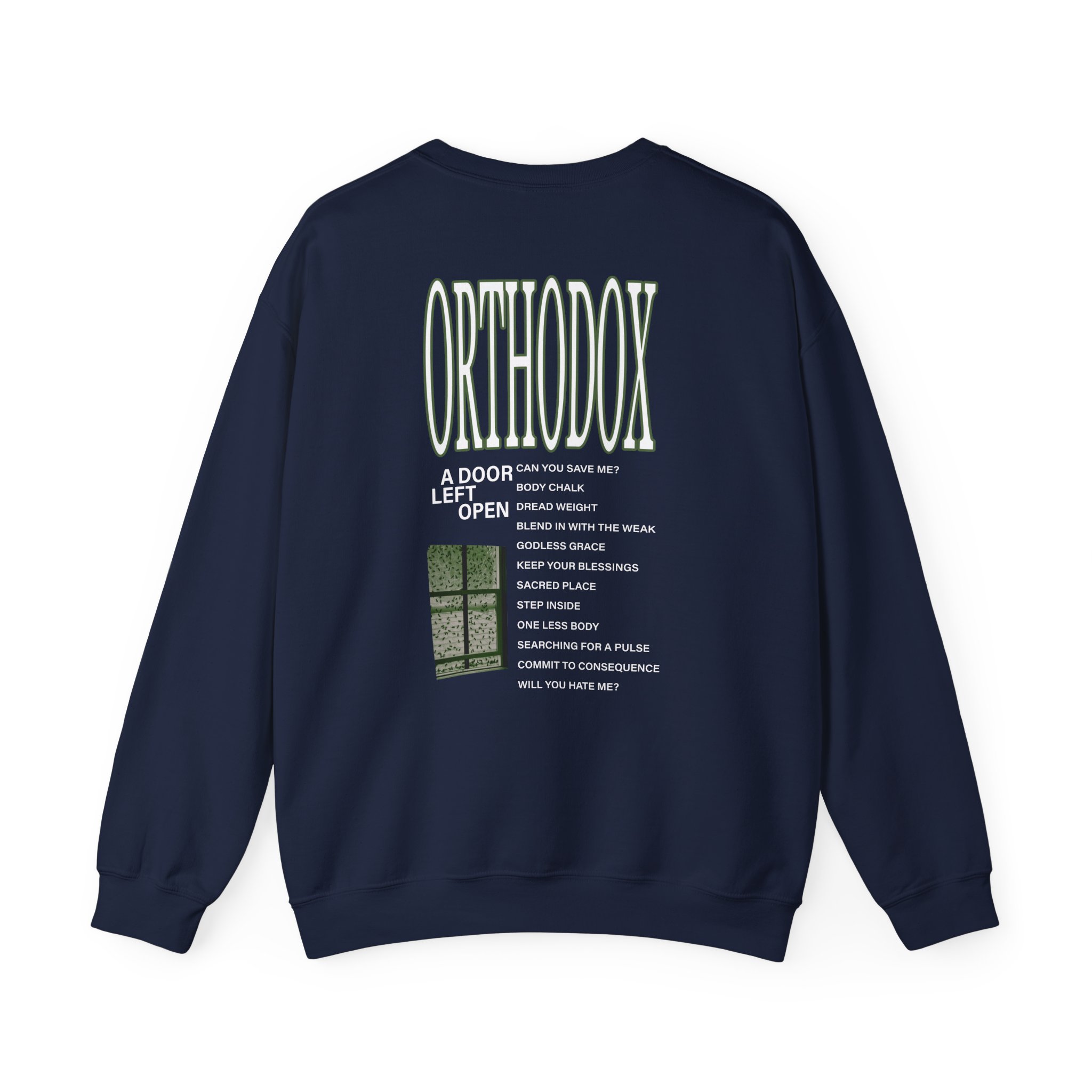 Orthodox a Door Left Open Unisex Heavy Blendâ„¢ Crewneck Sweatshirt