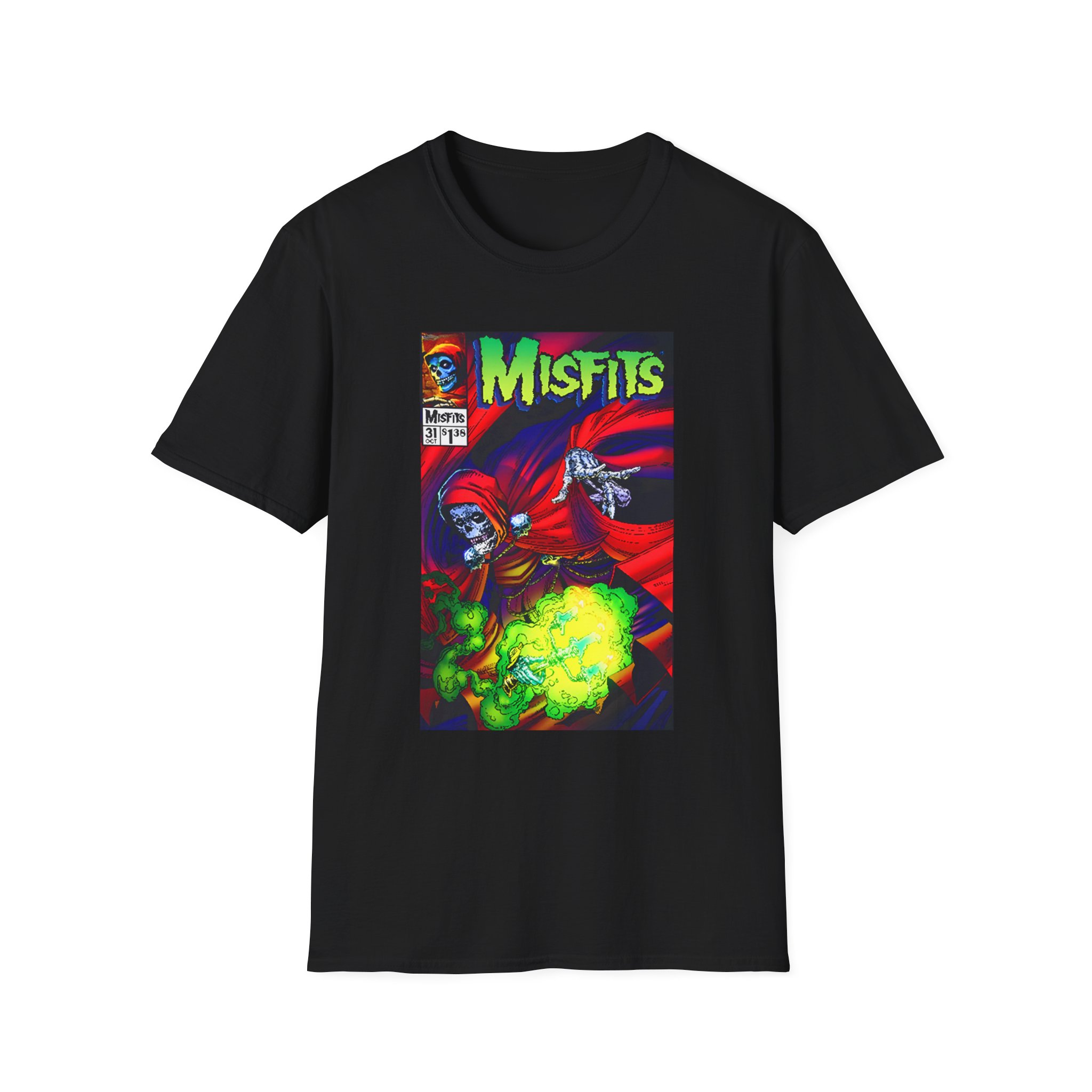 Misfits Misfits Hell Fiend Unisex Softstyle T-Shirt