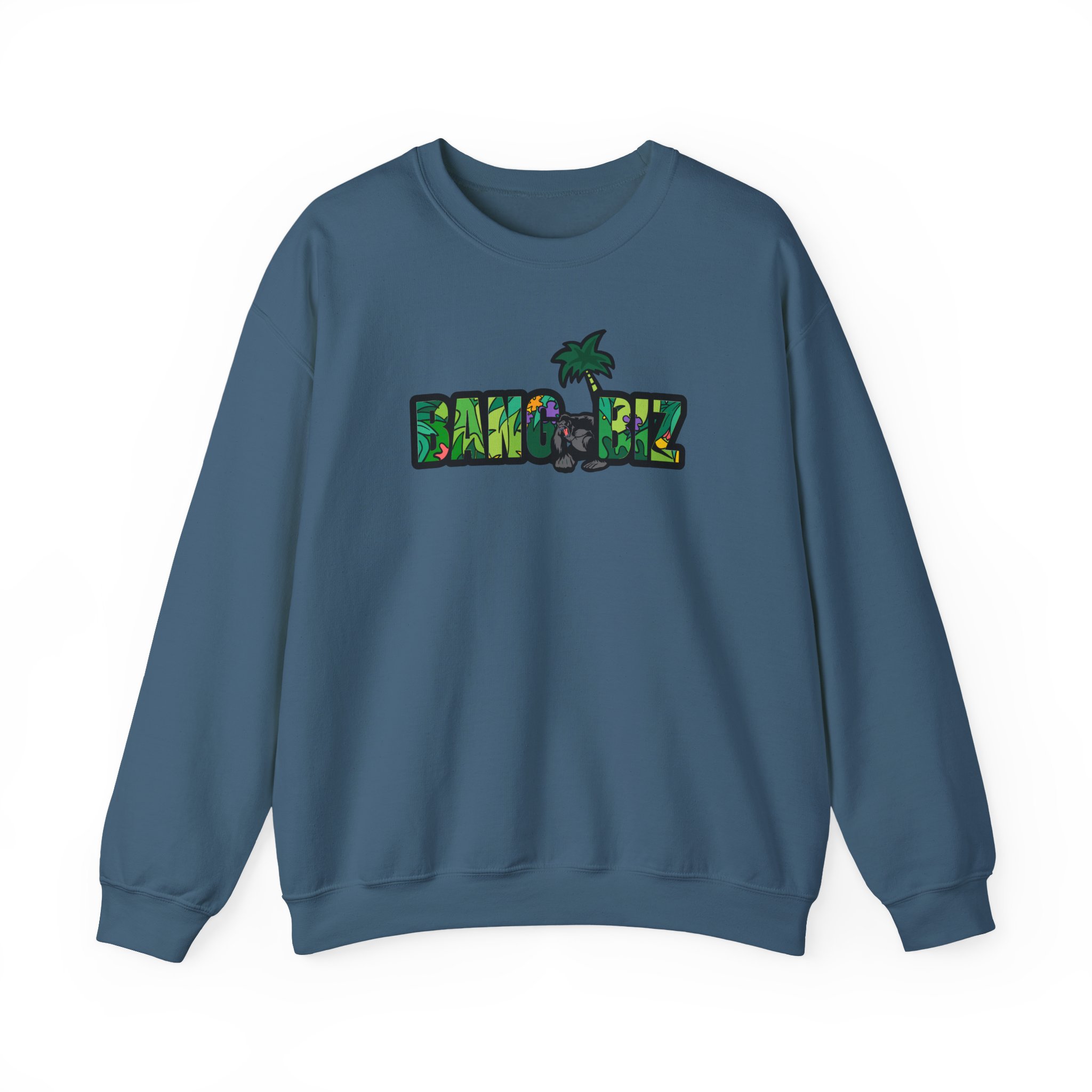 Fredo Bang Bang Biz Logo Unisex Heavy Blendâ„¢ Crewneck Sweatshirt