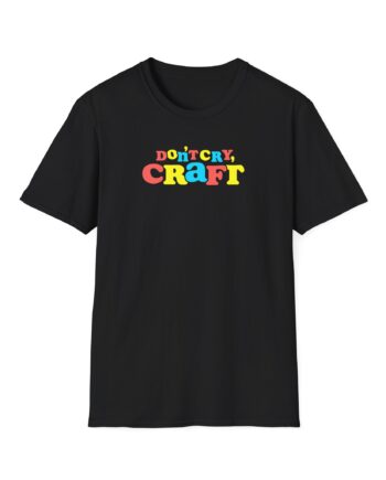 Dan and Phil Don't Cry Craft Unisex Softstyle T-Shirt