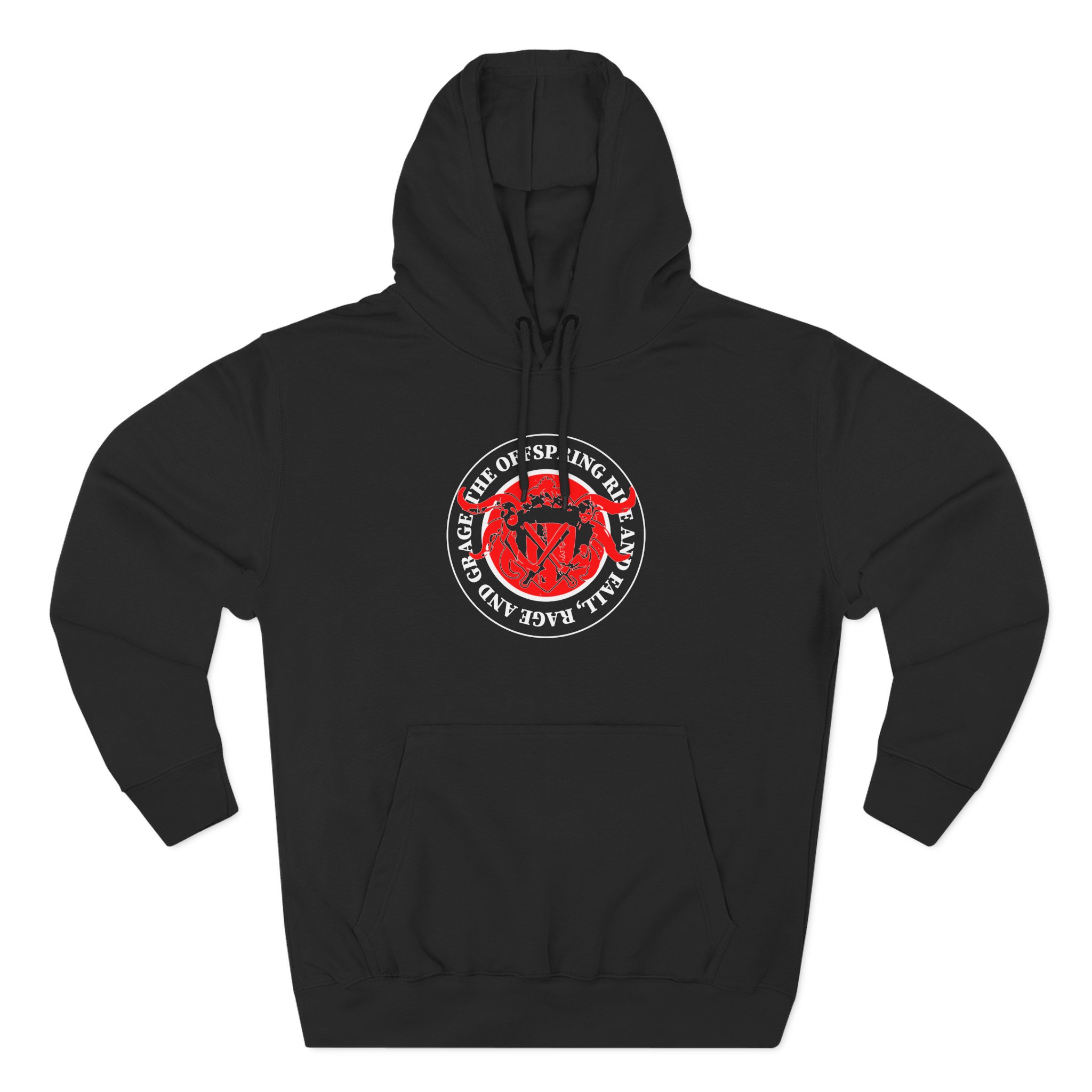 The Offspring Rise and Fall Rage and Grace Three-Panel Fleece Hoodie