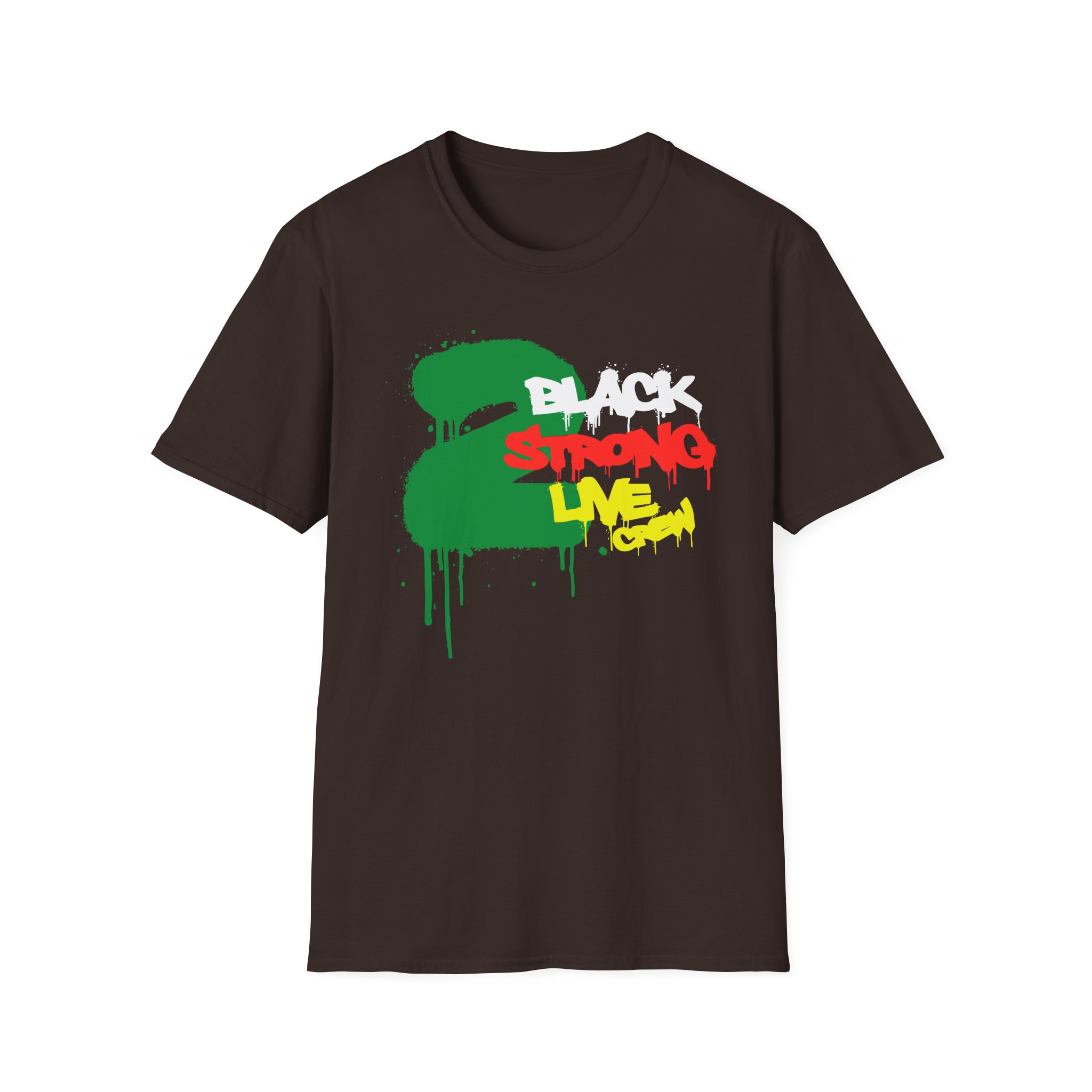 2 Live Crew Black Strong Unisex Softstyle T-Shirt
