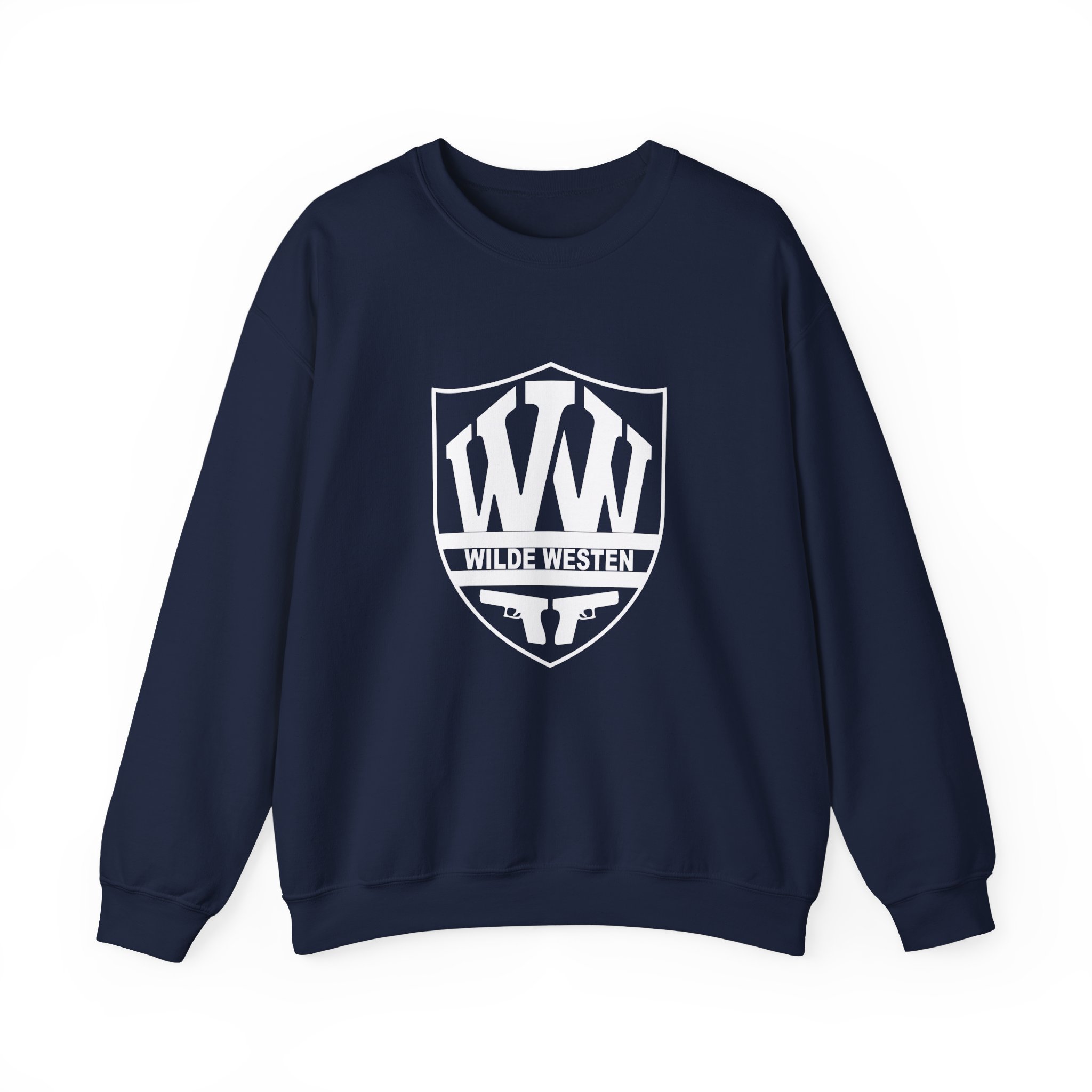 Mula B Louis Wilde Westen Logo Unisex Heavy Blendâ„¢ Crewneck Sweatshirt