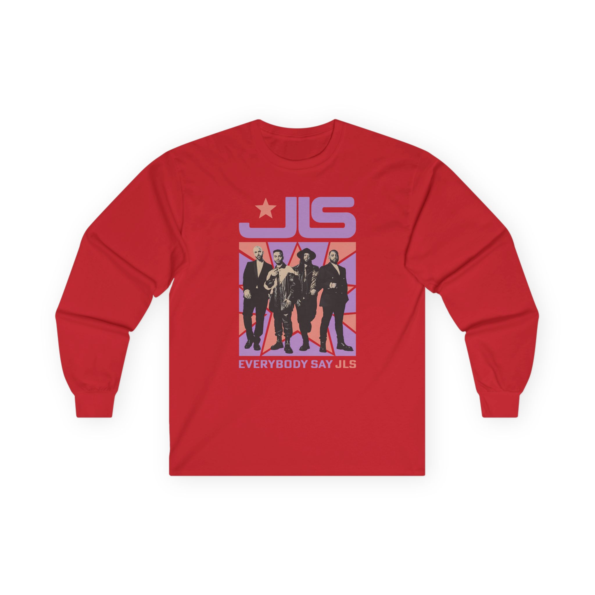 JLS, Everybody Say JLS Photo Star Unisex Ultra Cotton Long Sleeve Tee