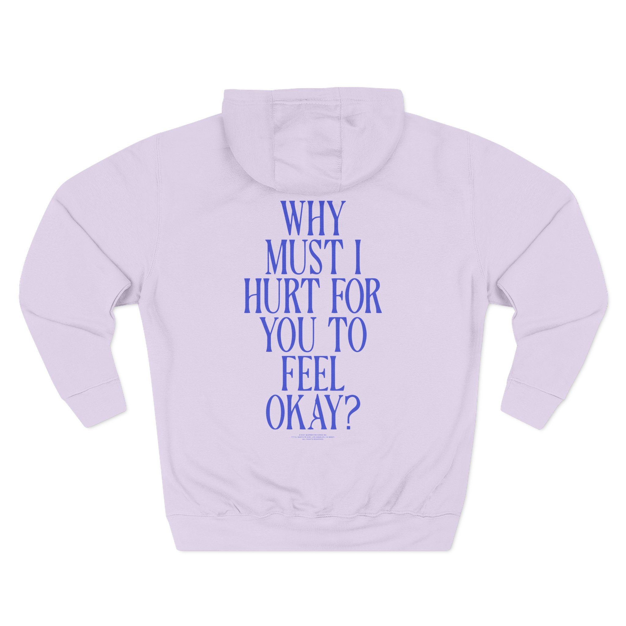 Joshua Bassett Why Must I Hurt Three-Panel Fleece Hoodie