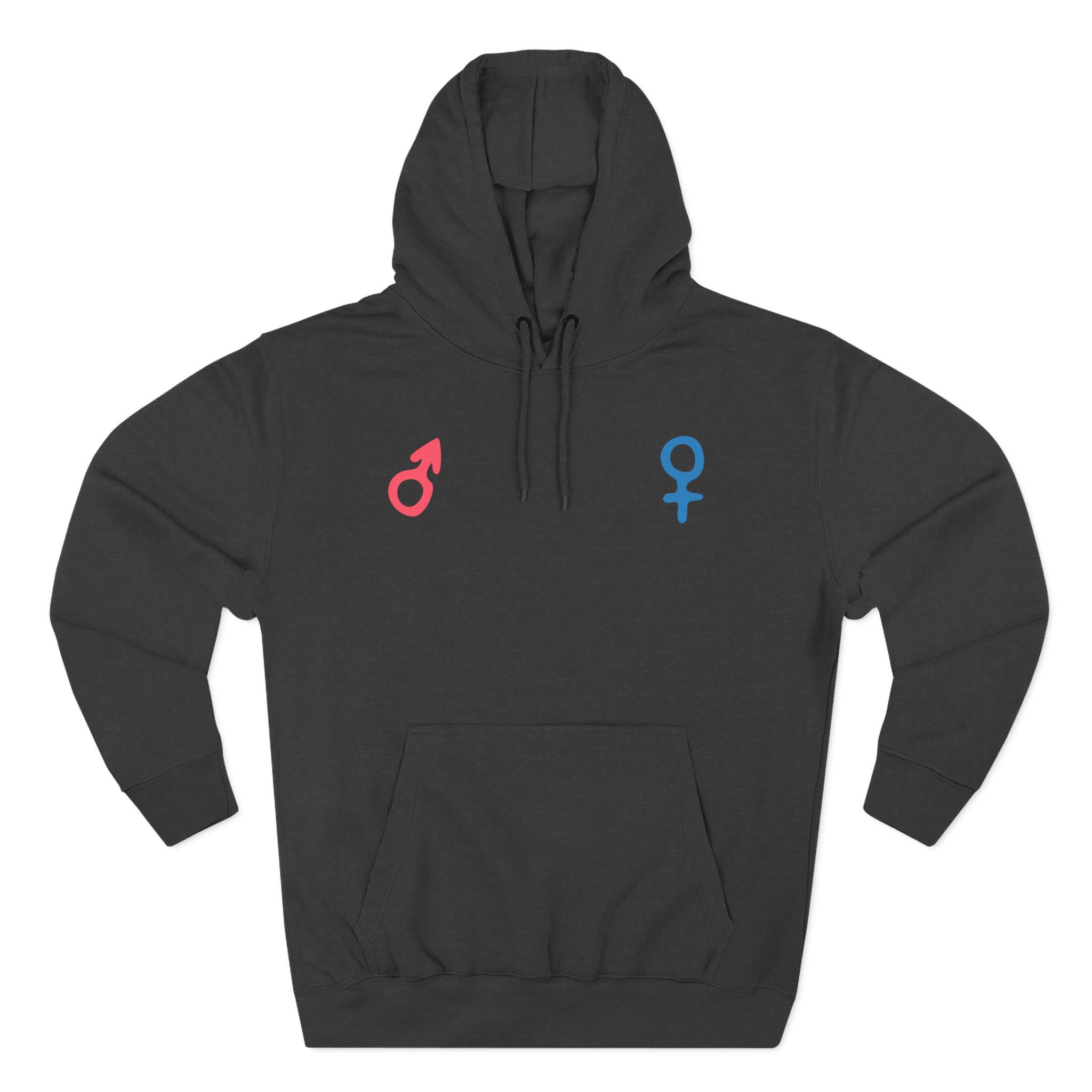 Marina Masculine Feminine Three-Panel Fleece Hoodie