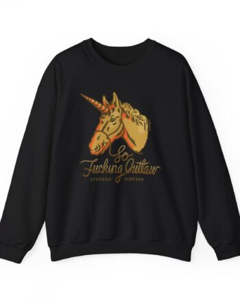 Sturgill Simpson Outlaw Unicorn Unisex Heavy Blend™ Crewneck Sweatshirt