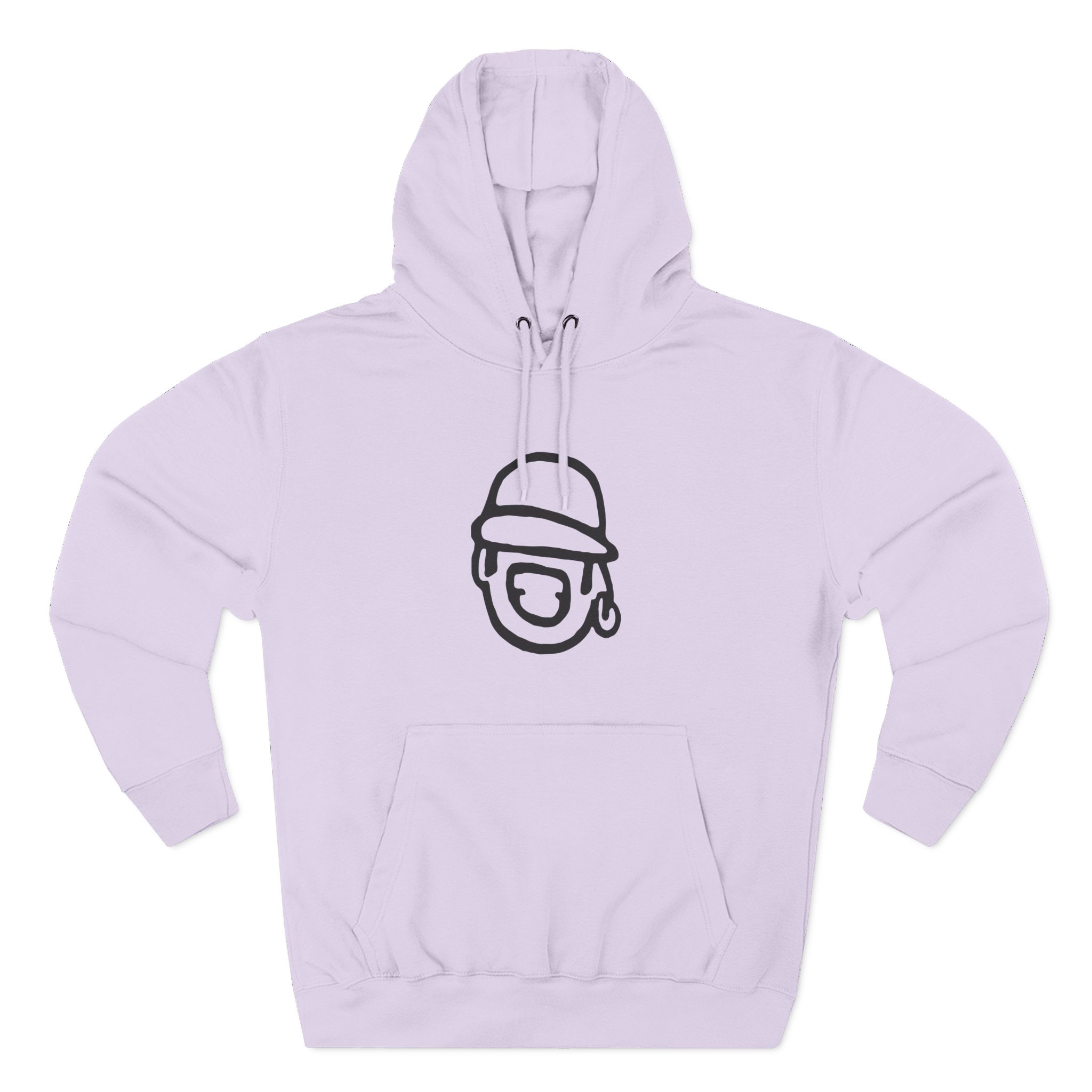 Niko B Big Face Three-panel Fleece Hoodie