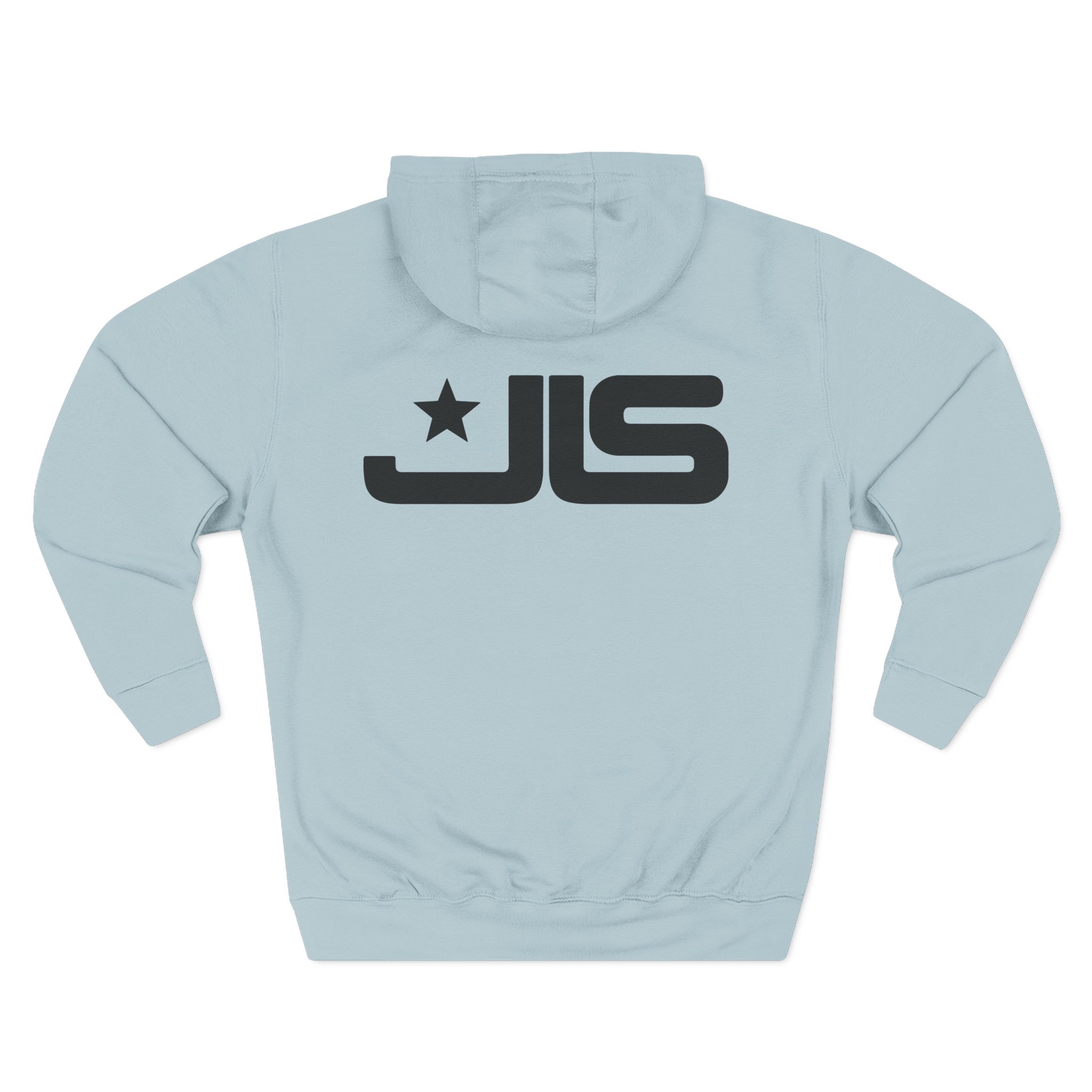 JLS Three-Panel Fleece Hoodie
