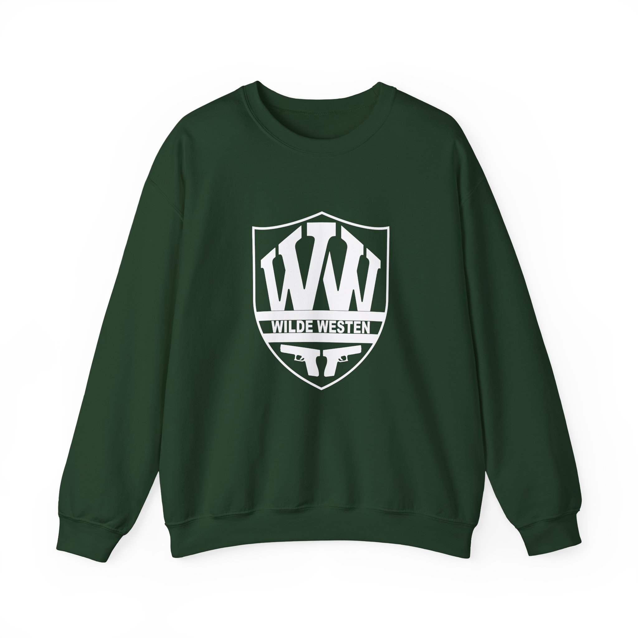 Mula B Louis Wilde Westen Logo Unisex Heavy Blendâ„¢ Crewneck Sweatshirt