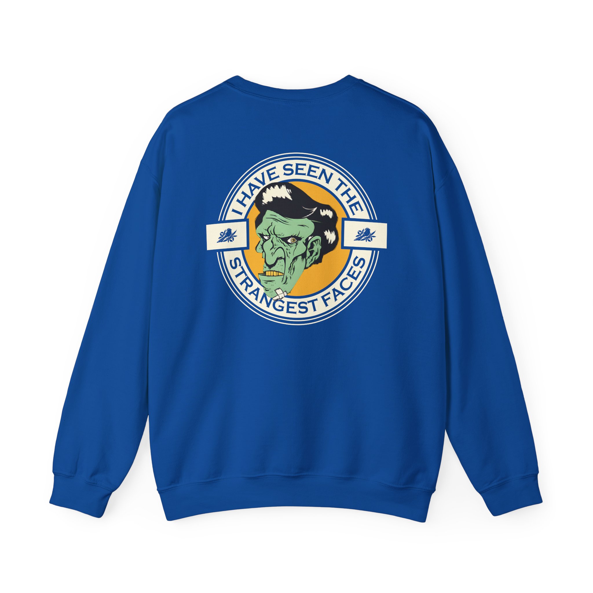 Bayside Strangest Faces Unisex Heavy Blendâ„¢ Crewneck Sweatshirt