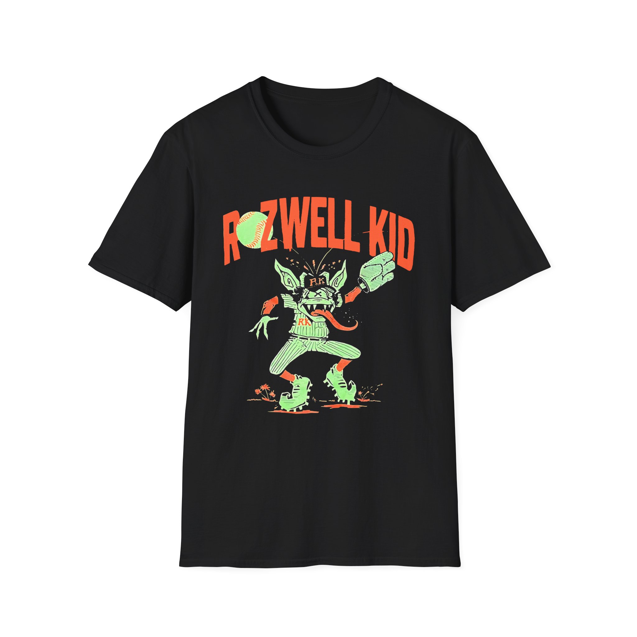 Rozwell Kid Baseball Goblin Unisex Softstyle T-Shirt