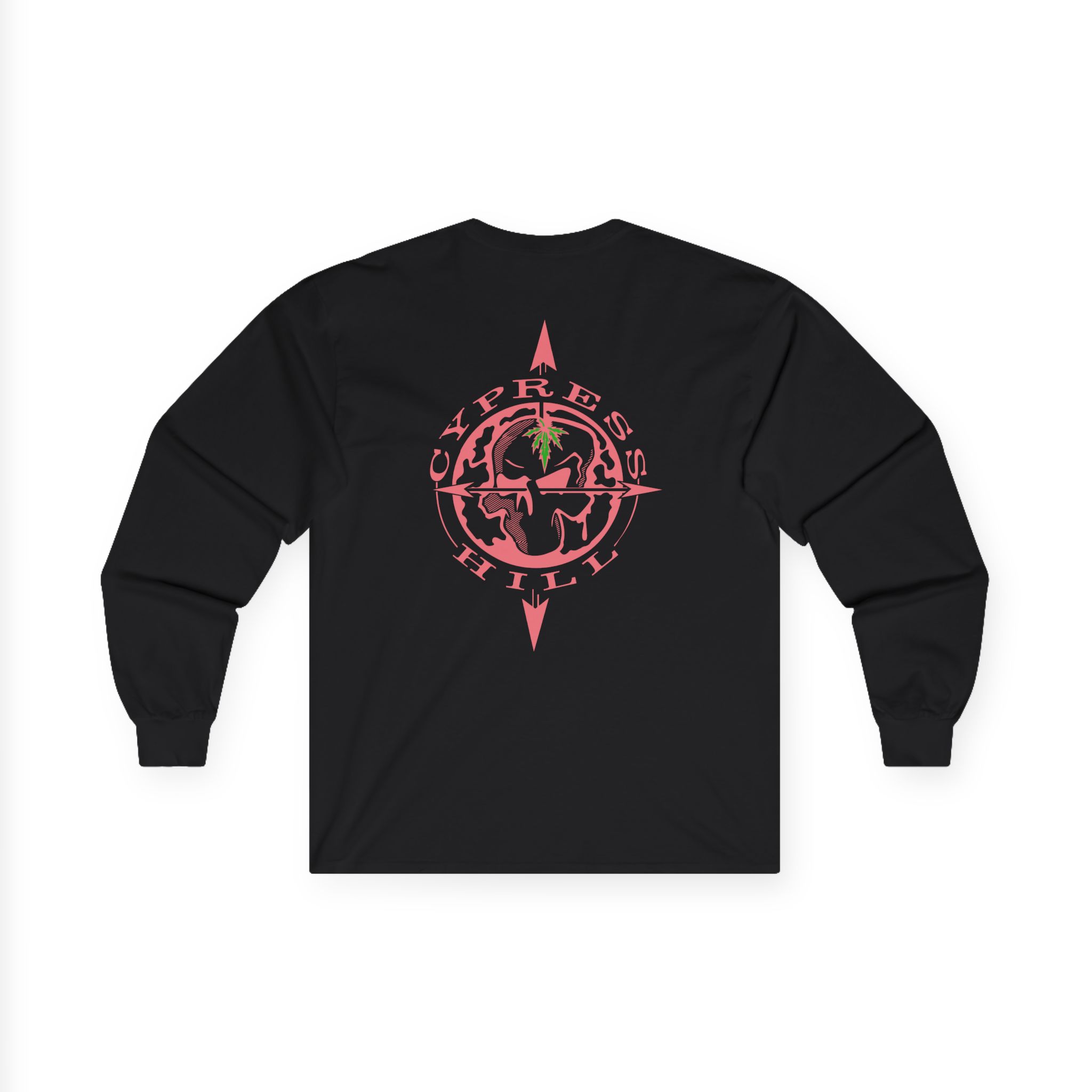 Cypress Hill OG Skull N Compass Unisex Ultra Cotton Long Sleeve Tee