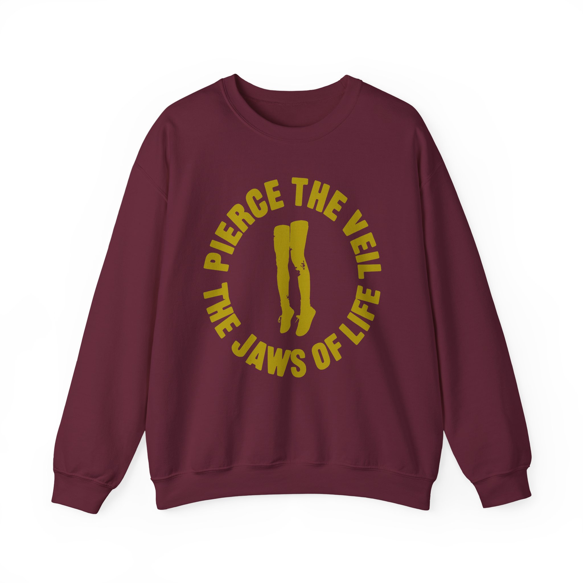 Pierce the Veil Jaws of Life Tie Dye Unisex Heavy Blendâ„¢ Crewneck Sweatshirt