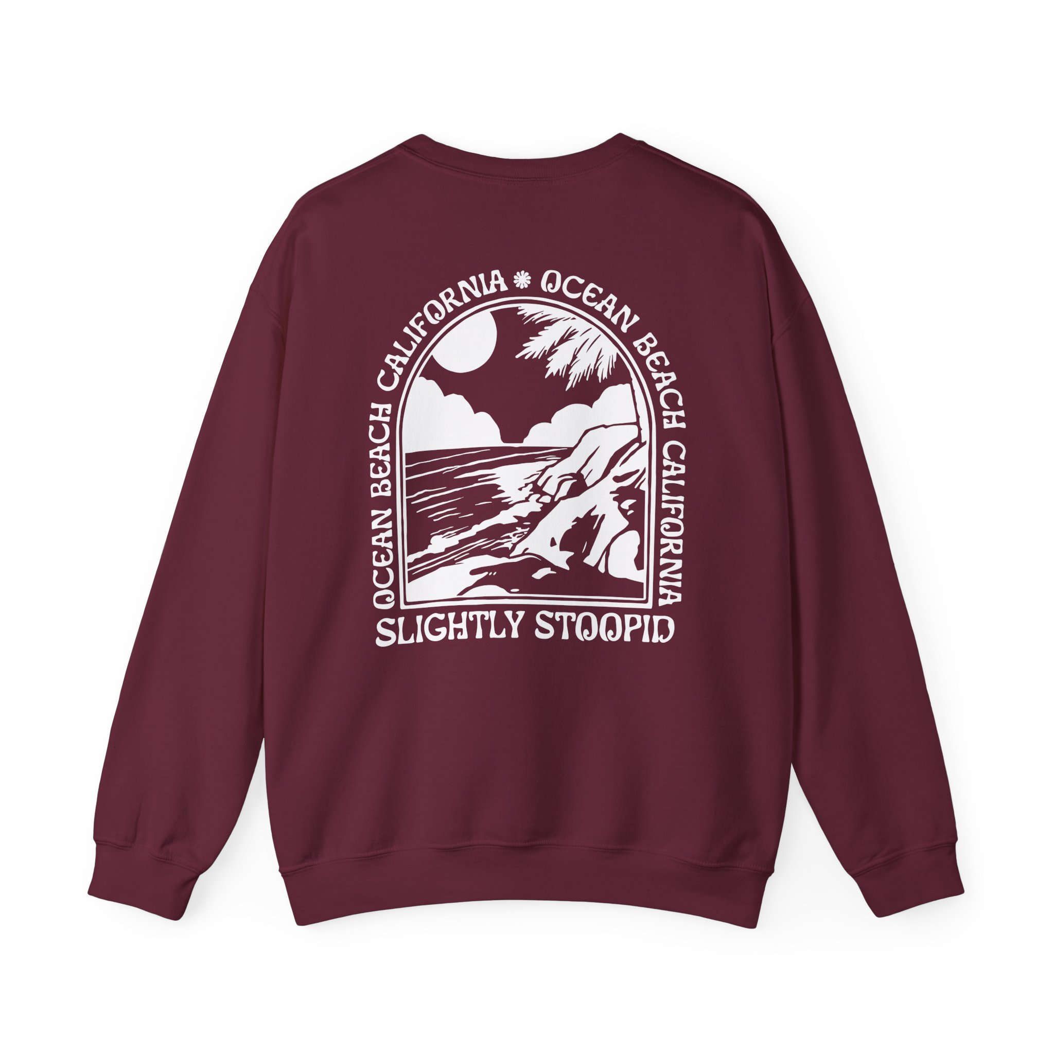 Slightly Stoopid Ob Surf Unisex Heavy Blendâ„¢ Crewneck Sweatshirt