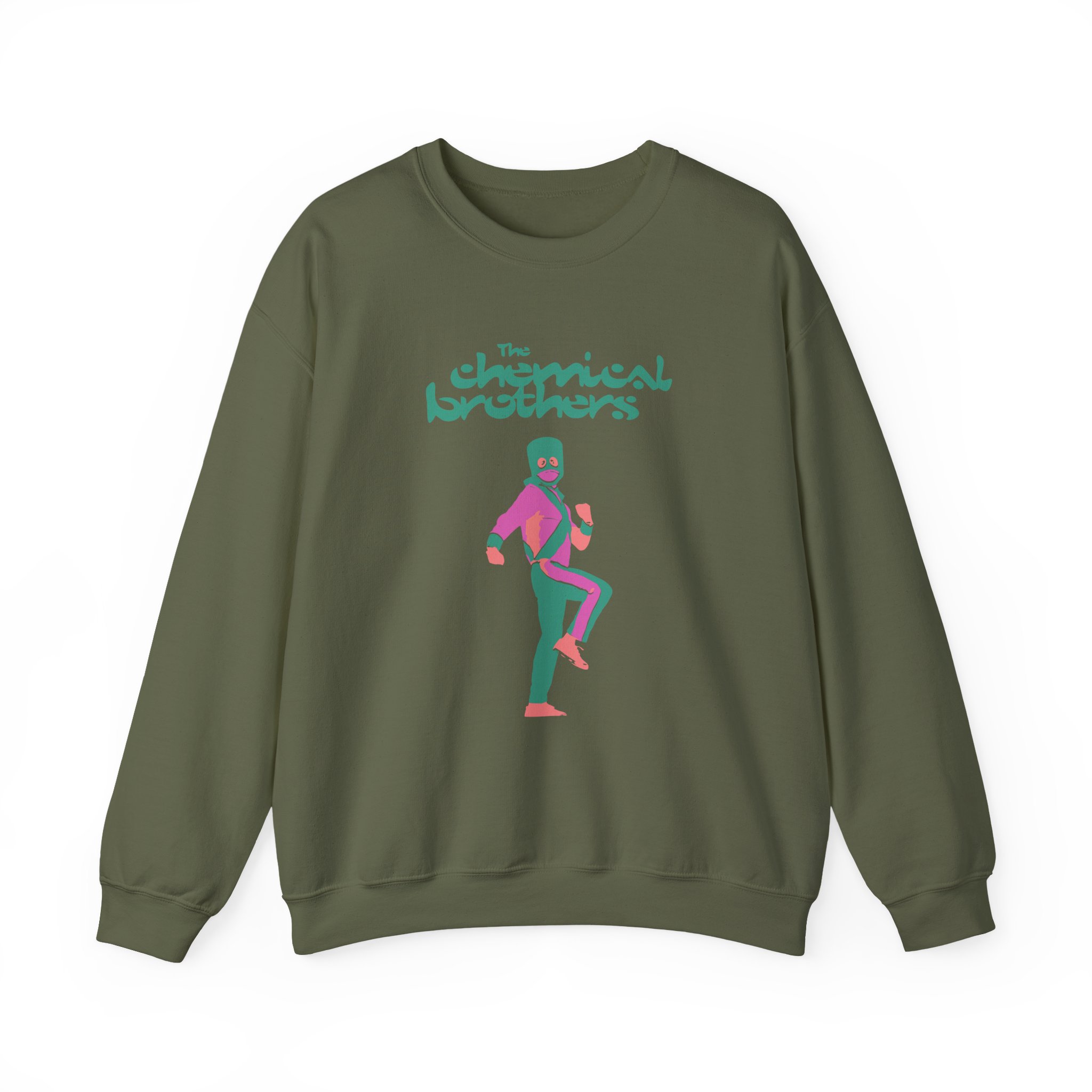 The Chemical Brothers No Reason Marching Man Unisex Heavy Blendâ„¢ Crewneck Sweatshirt