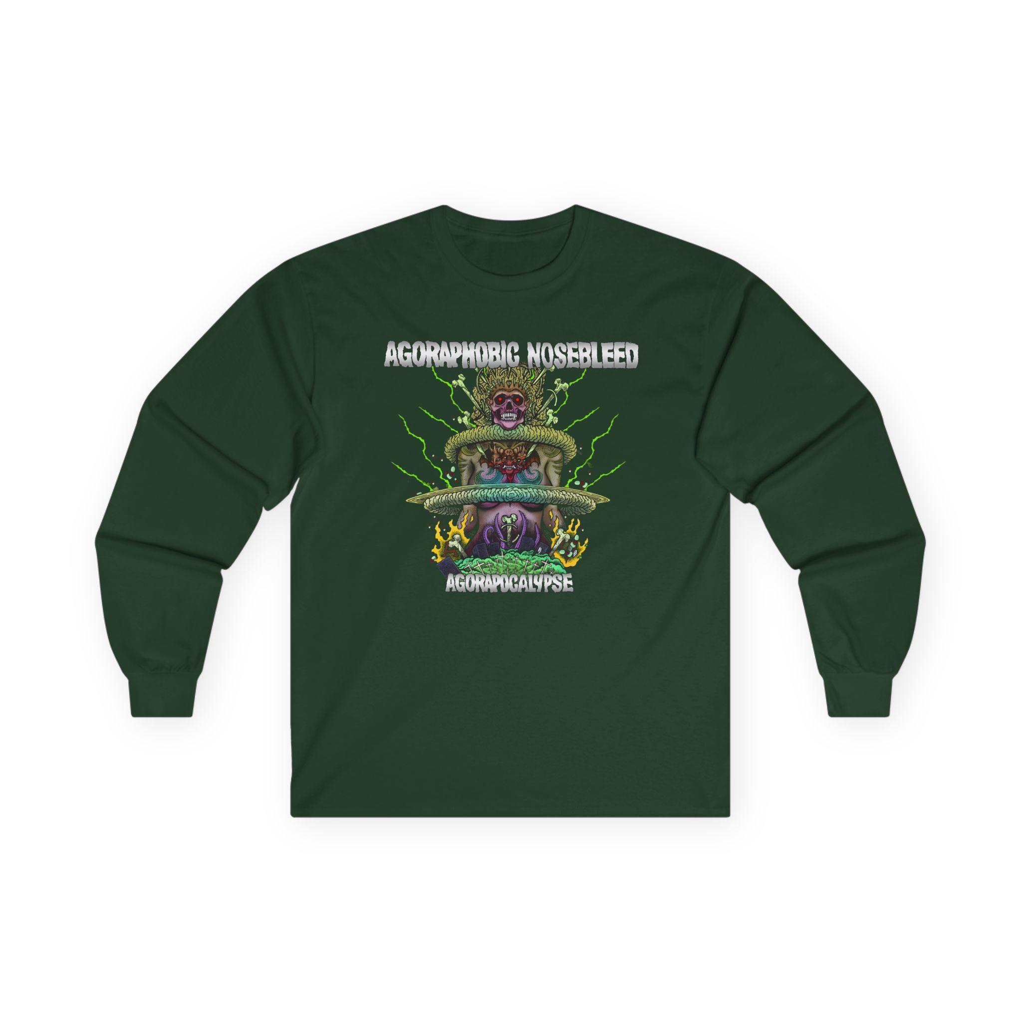 Agoraphobic Nosebleed Agorapocalypse Unisex Ultra Cotton Long Sleeve Tee
