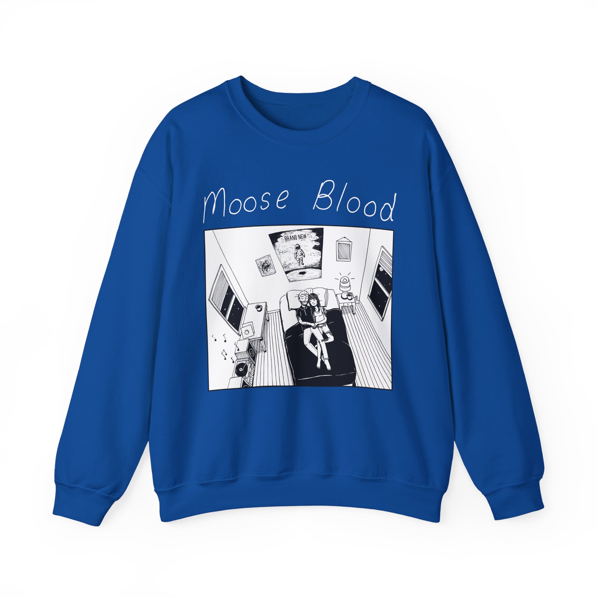 Moose Blood Band Unisex Heavy Blendâ„¢ Crewneck Sweatshirt