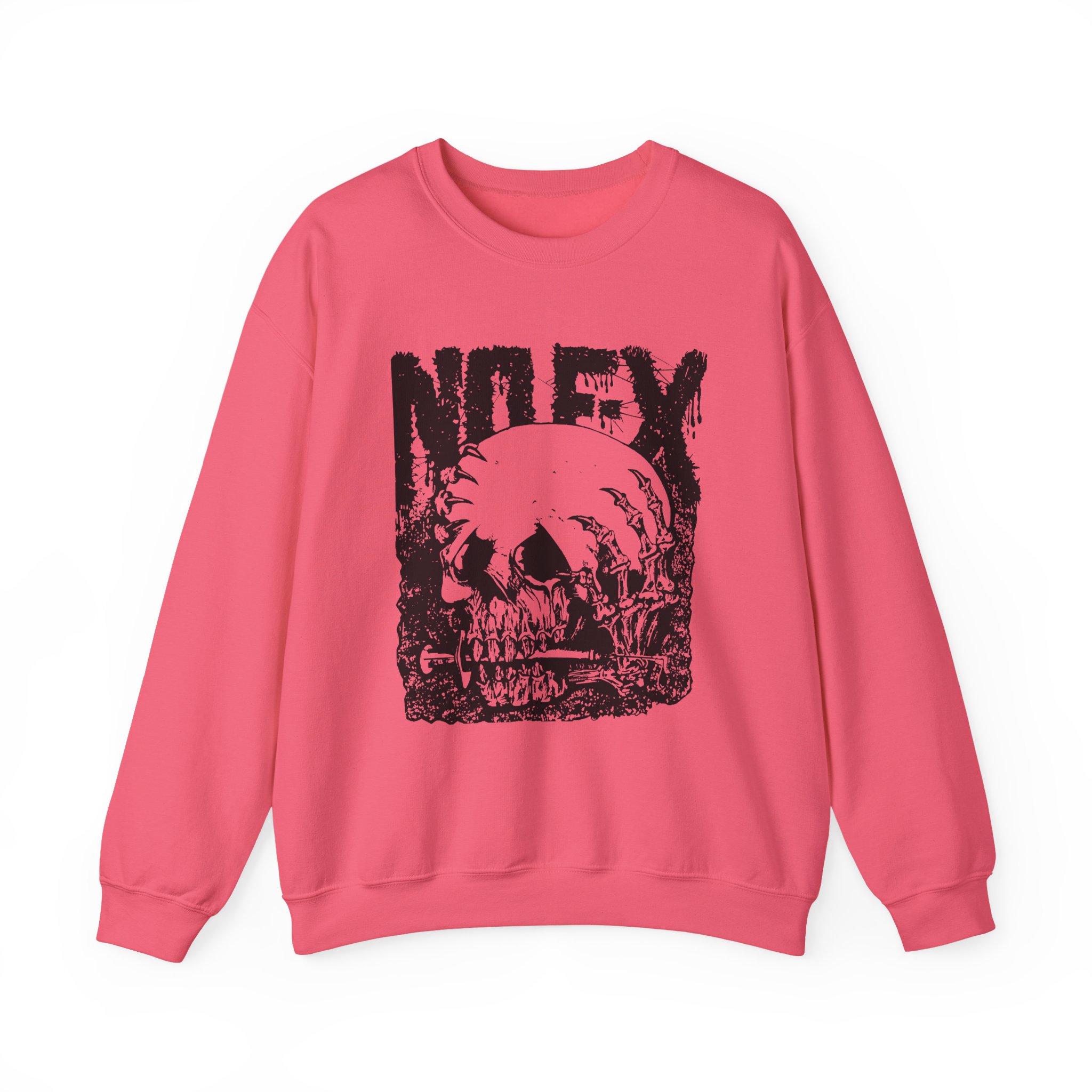 Nofx Og Skull Unisex Heavy Blendâ„¢ Crewneck Sweatshirt