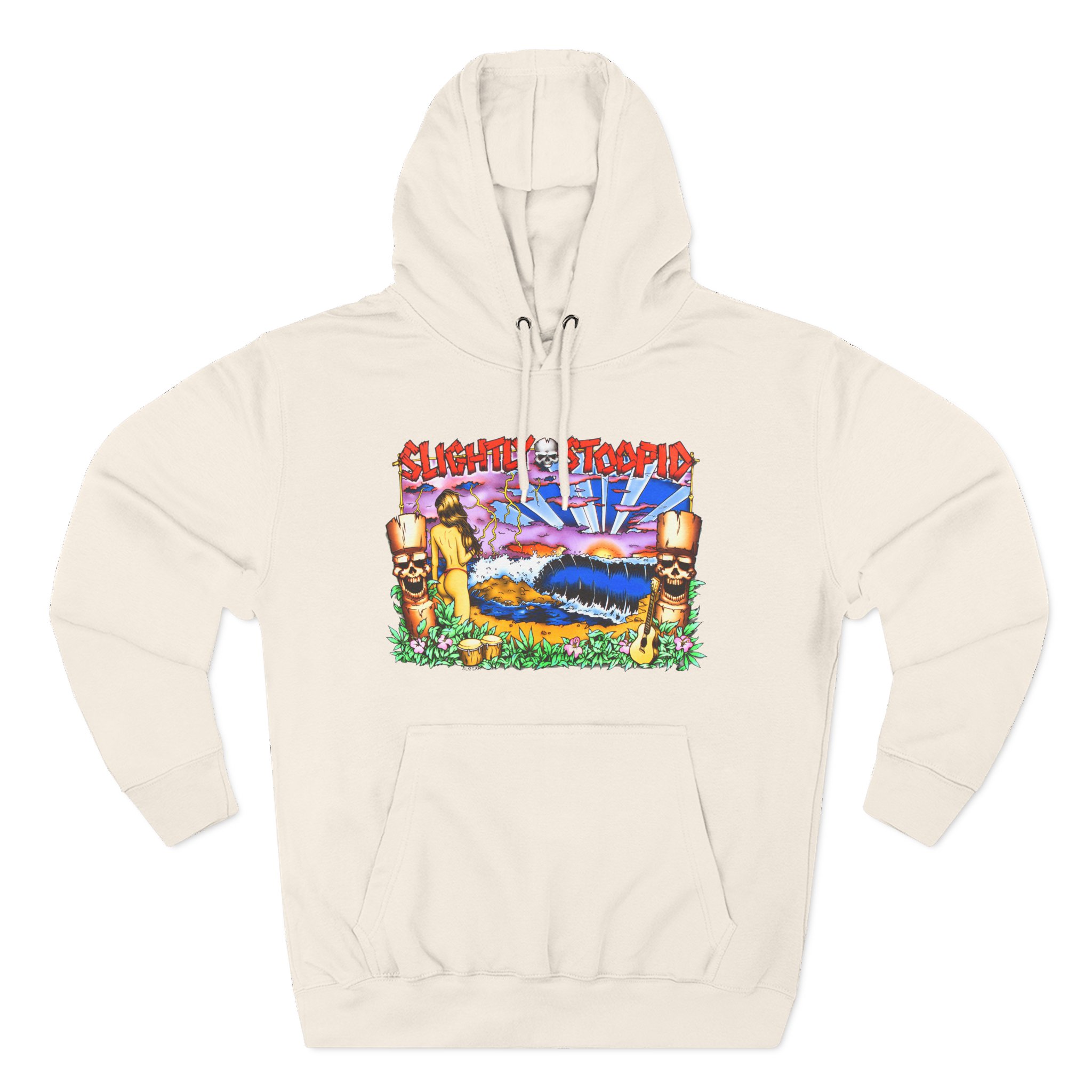 Slightly Stoopid Tiki Three-Panel Fleece Hoodie