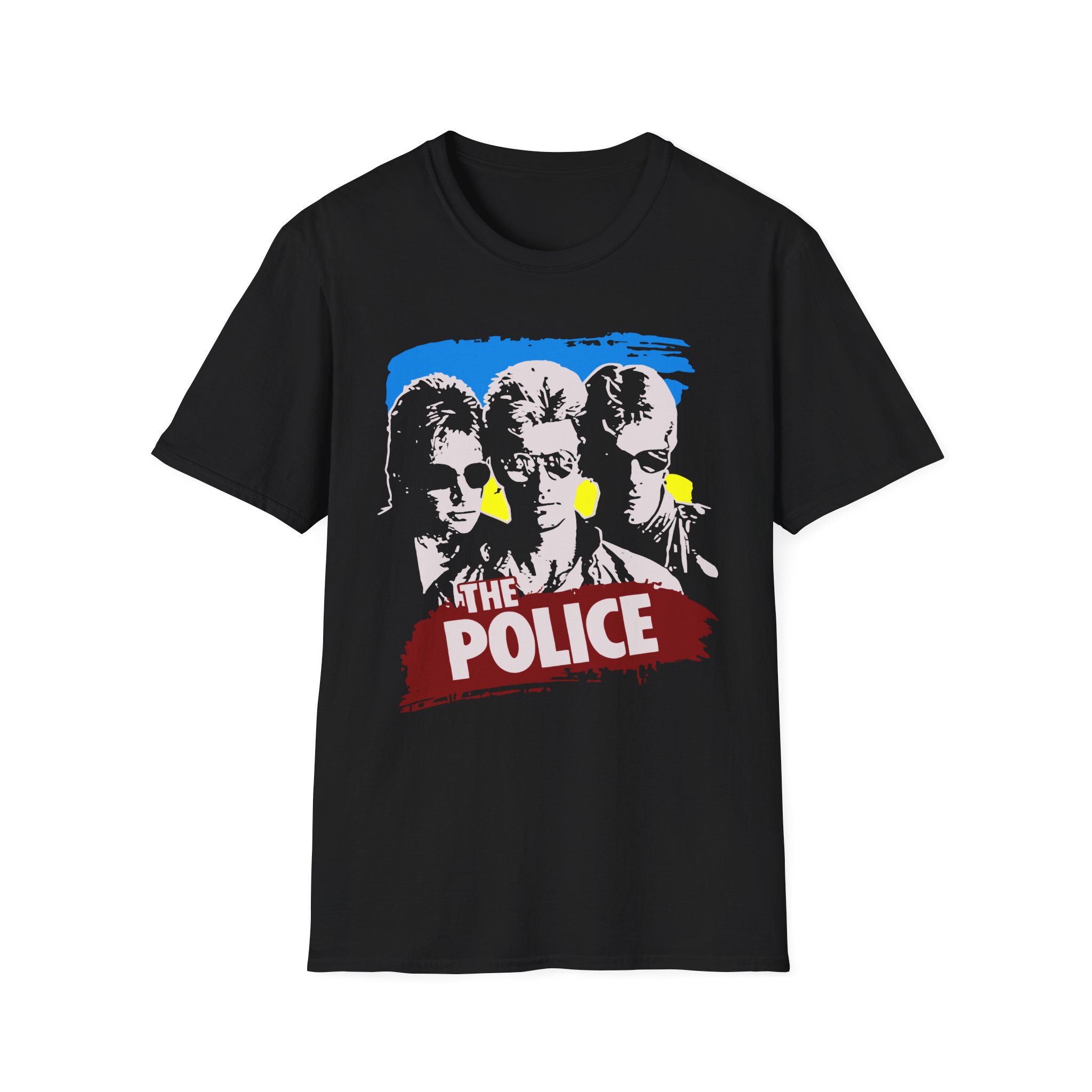 Depeche Mode the Police Sting Unisex Softstyle T-Shirt