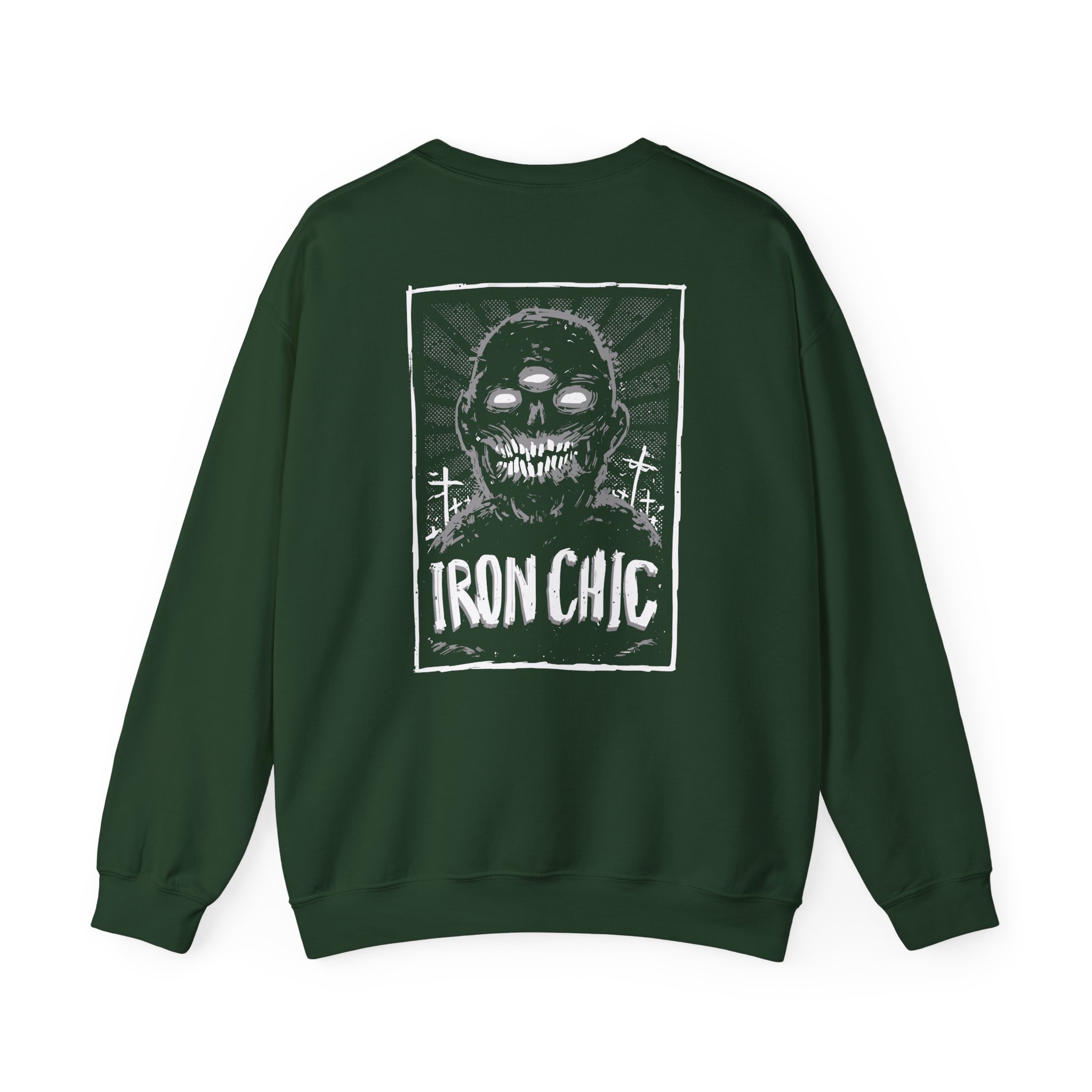 Iron Chic Golgotha Unisex Heavy Blendâ„¢ Crewneck Sweatshirt