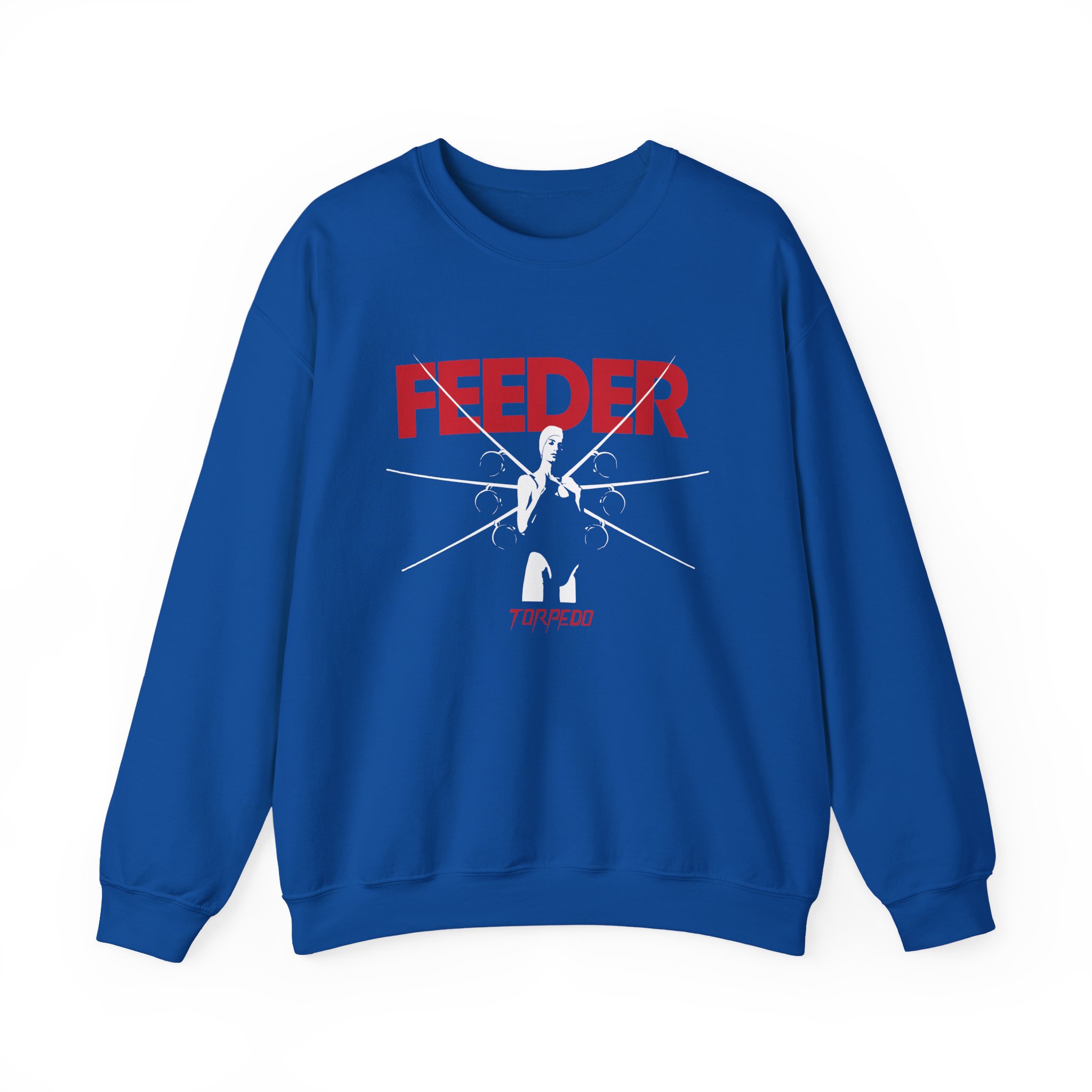 Feeder Torpedo Unisex Heavy Blendâ„¢ Crewneck Sweatshirt