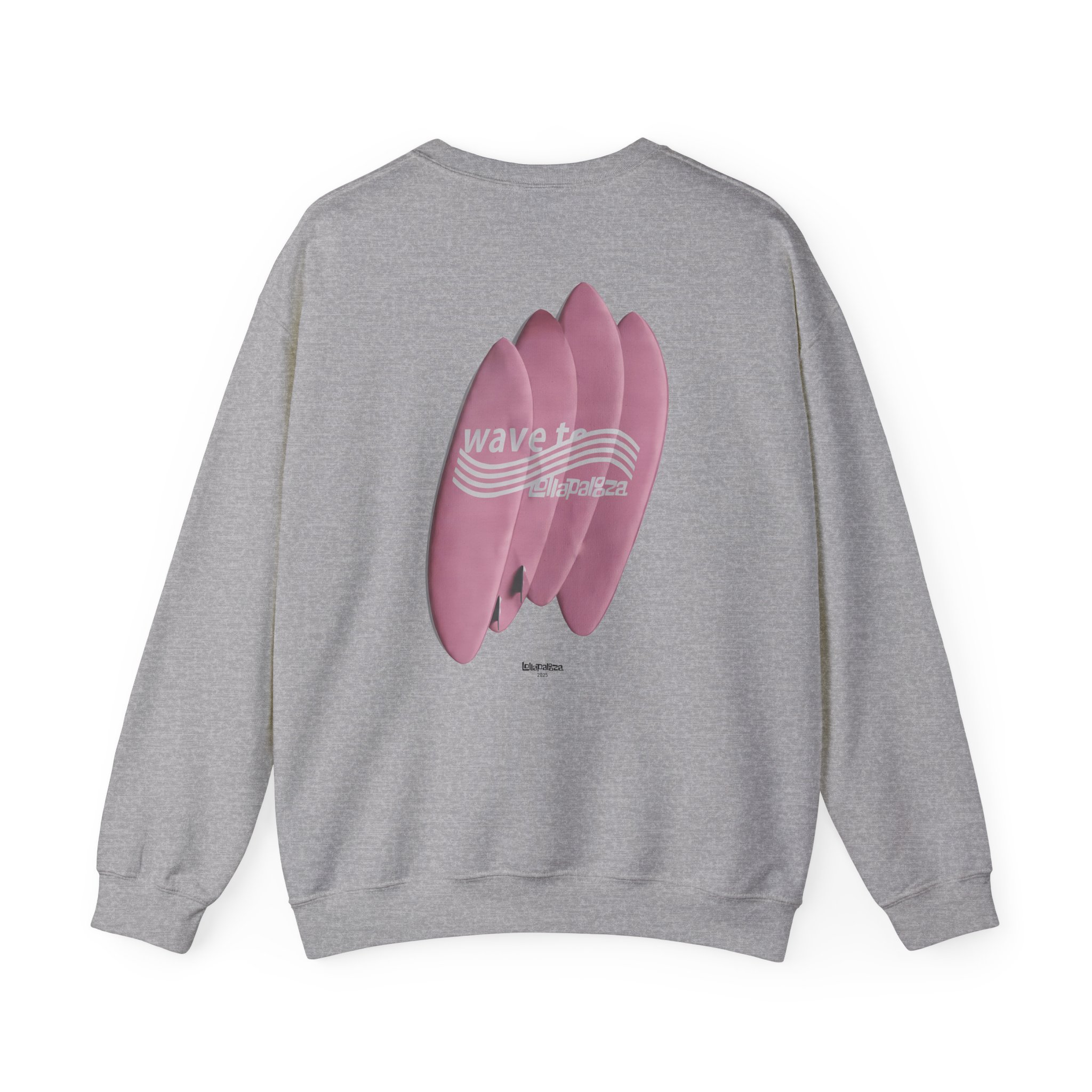 Wave to Earth Lollapolooza Unisex Heavy Blendâ„¢ Crewneck Sweatshirt