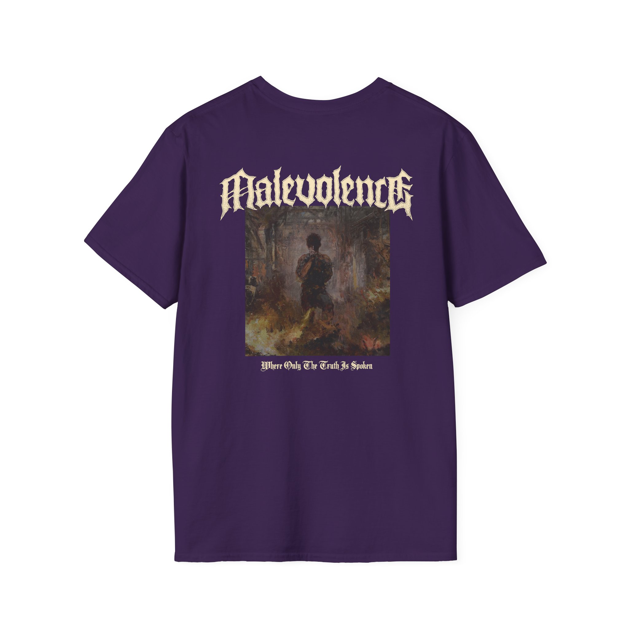 Malevolence Where Only the Truth is Spoken Unisex Softstyle T-Shirt
