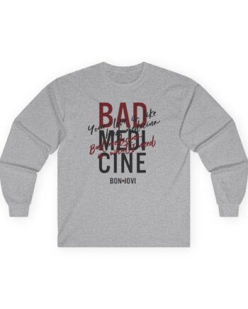 Bon Jovi Bad Medicine Unisex Ultra Cotton Long Sleeve Tee