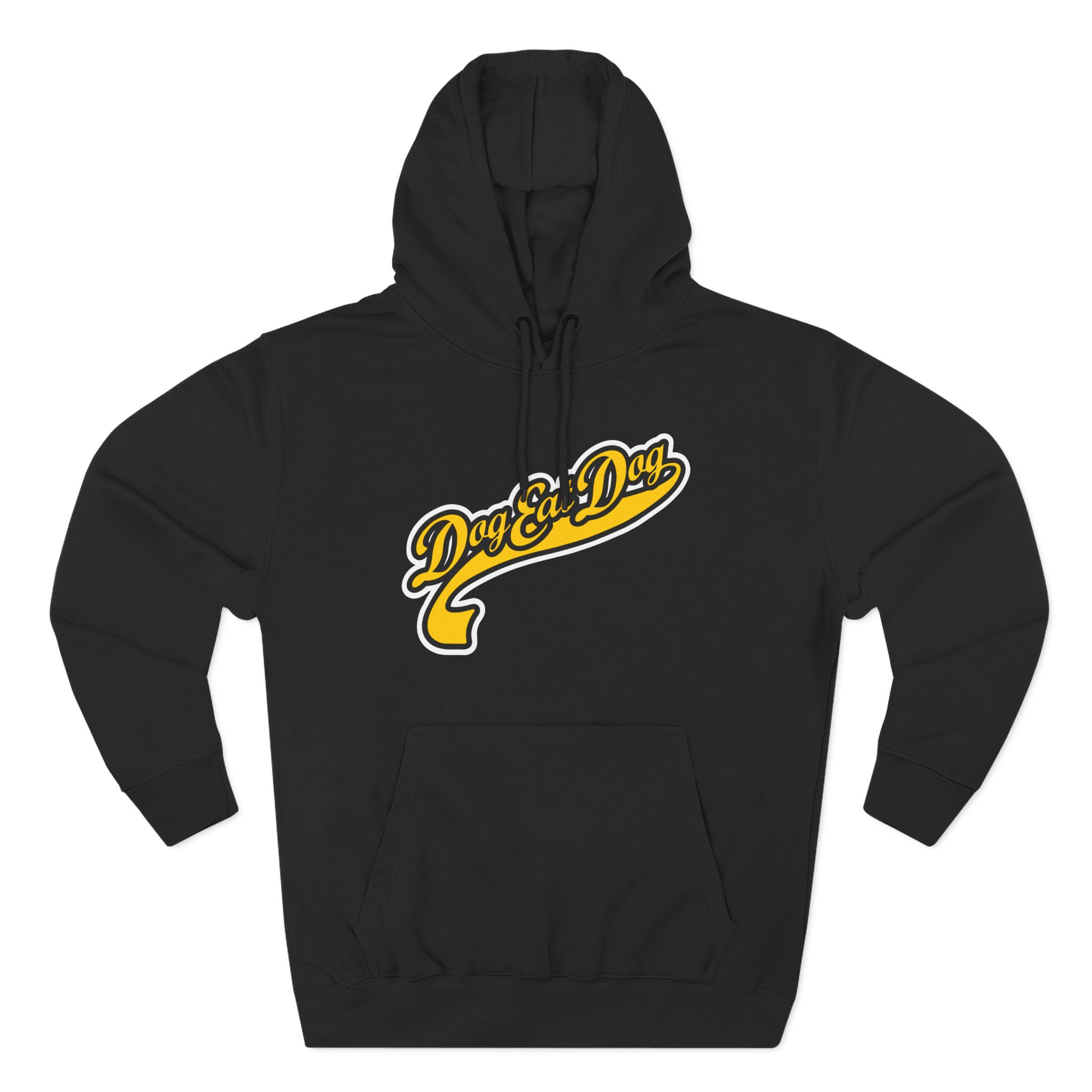 Dog Eat Dog Three-Panel Fleece Hoodie