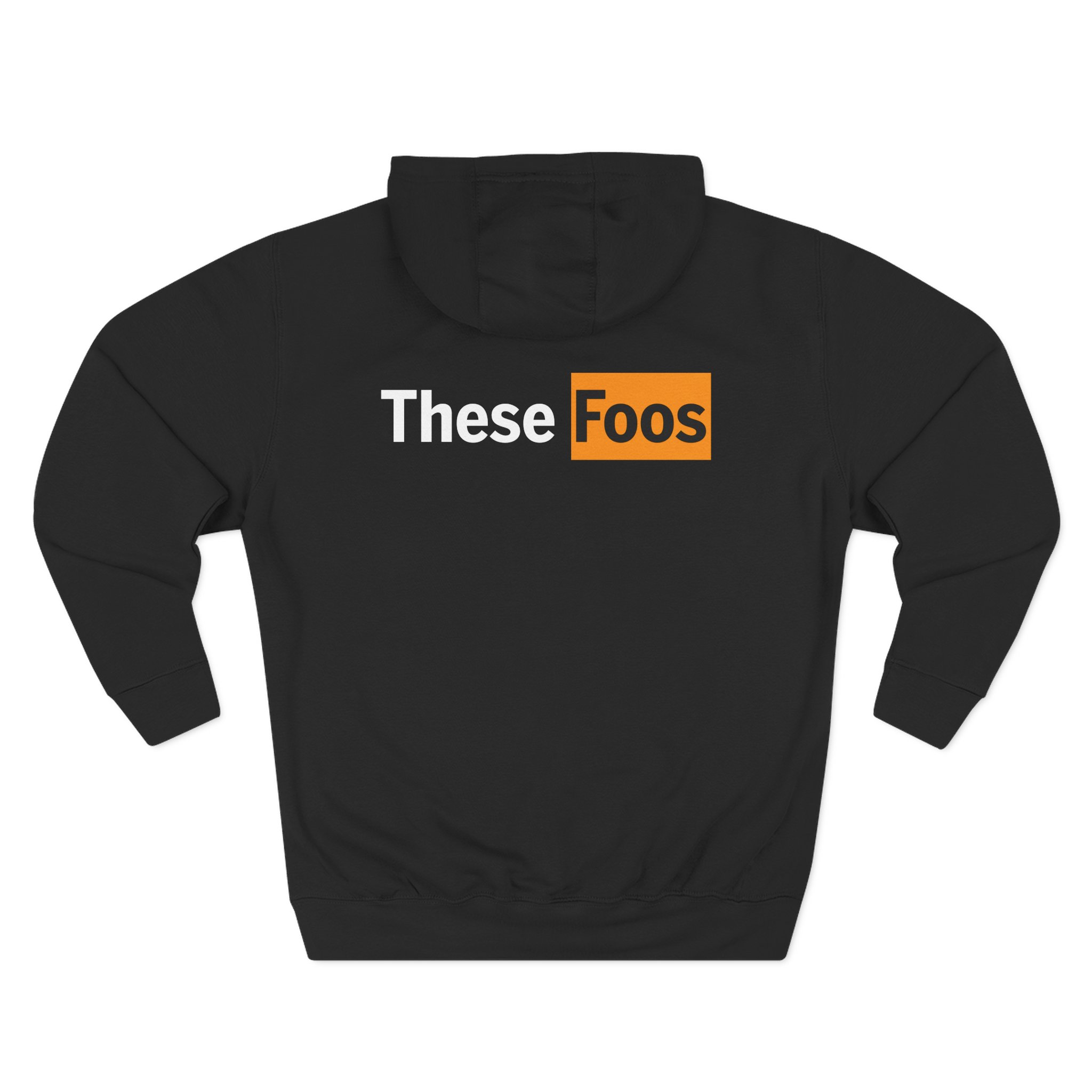 These Foos Three-Panel Fleece Hoodie