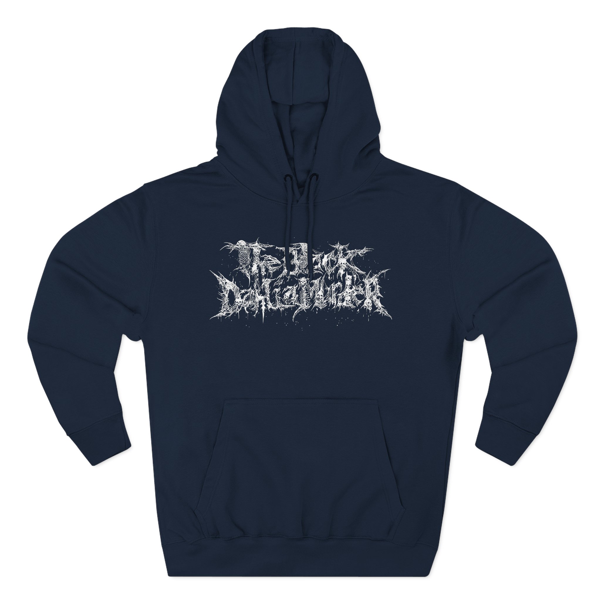 The Black Dahlia Murder Detroit Logo Three-Panel Fleece Hoodie
