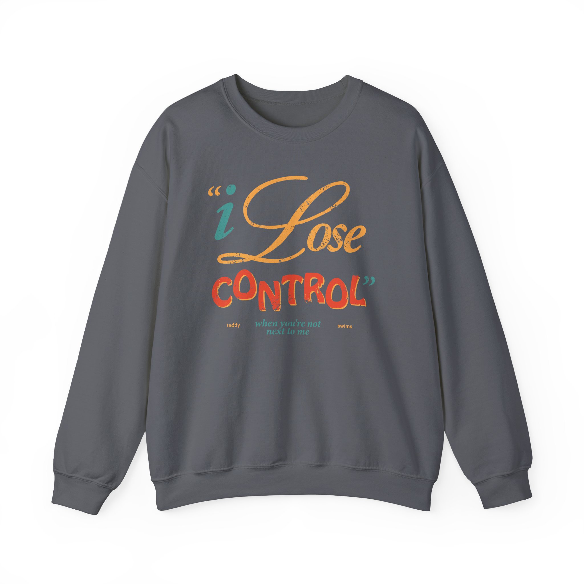 Teddy Swims Lose Control Unisex Heavy Blend Crewneck Sweatshirt