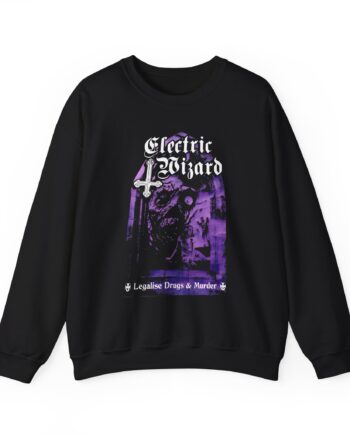Electric Wizard Legalize Drugs and Murder Unisex Heavy Blend™ Crewneck Sweatshirt