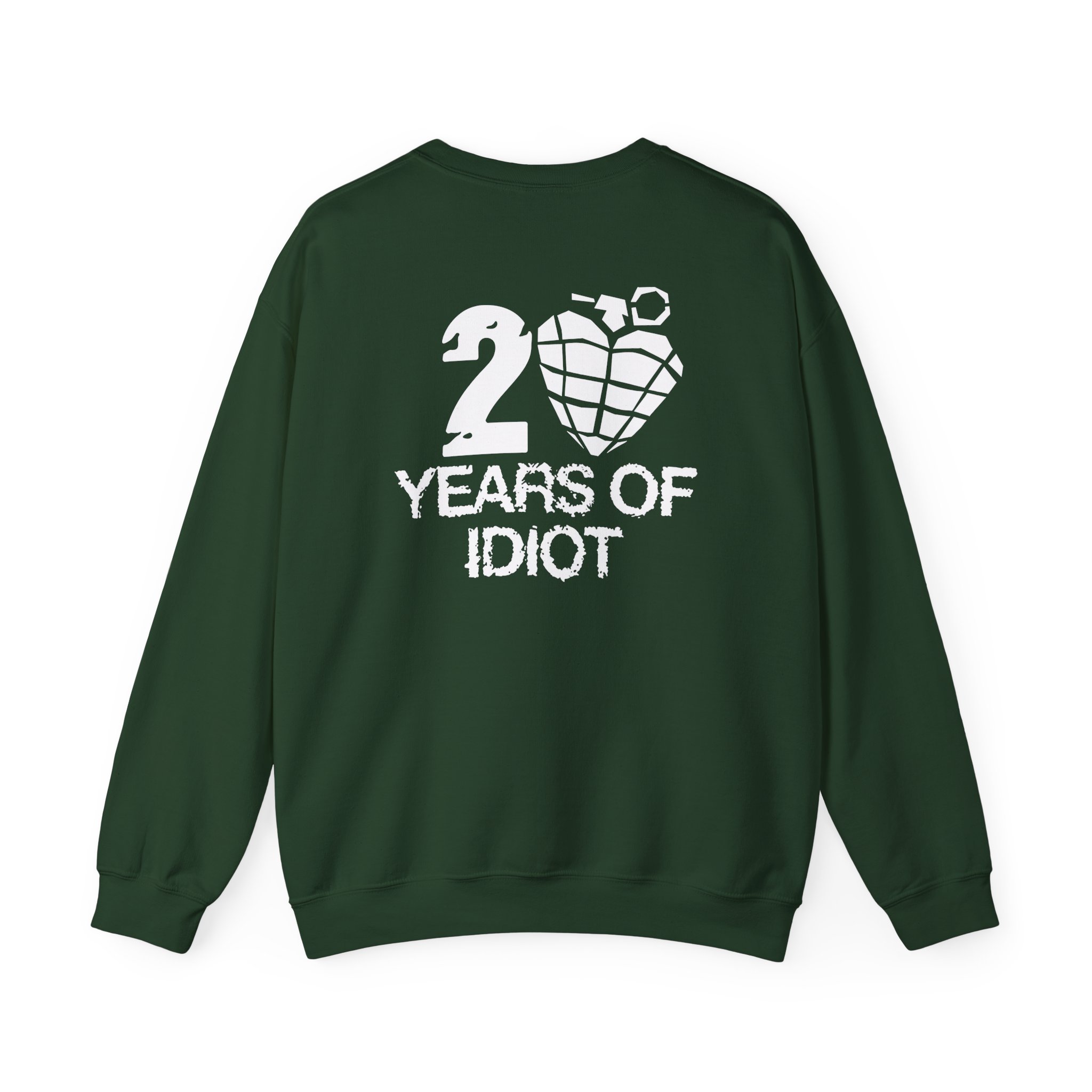 Green Day 20 Years of Idiot Unisex Heavy Blendâ„¢ Crewneck Sweatshirt