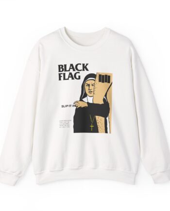 Black Flag Slip It in Unisex Heavy Blend™ Crewneck Sweatshirt