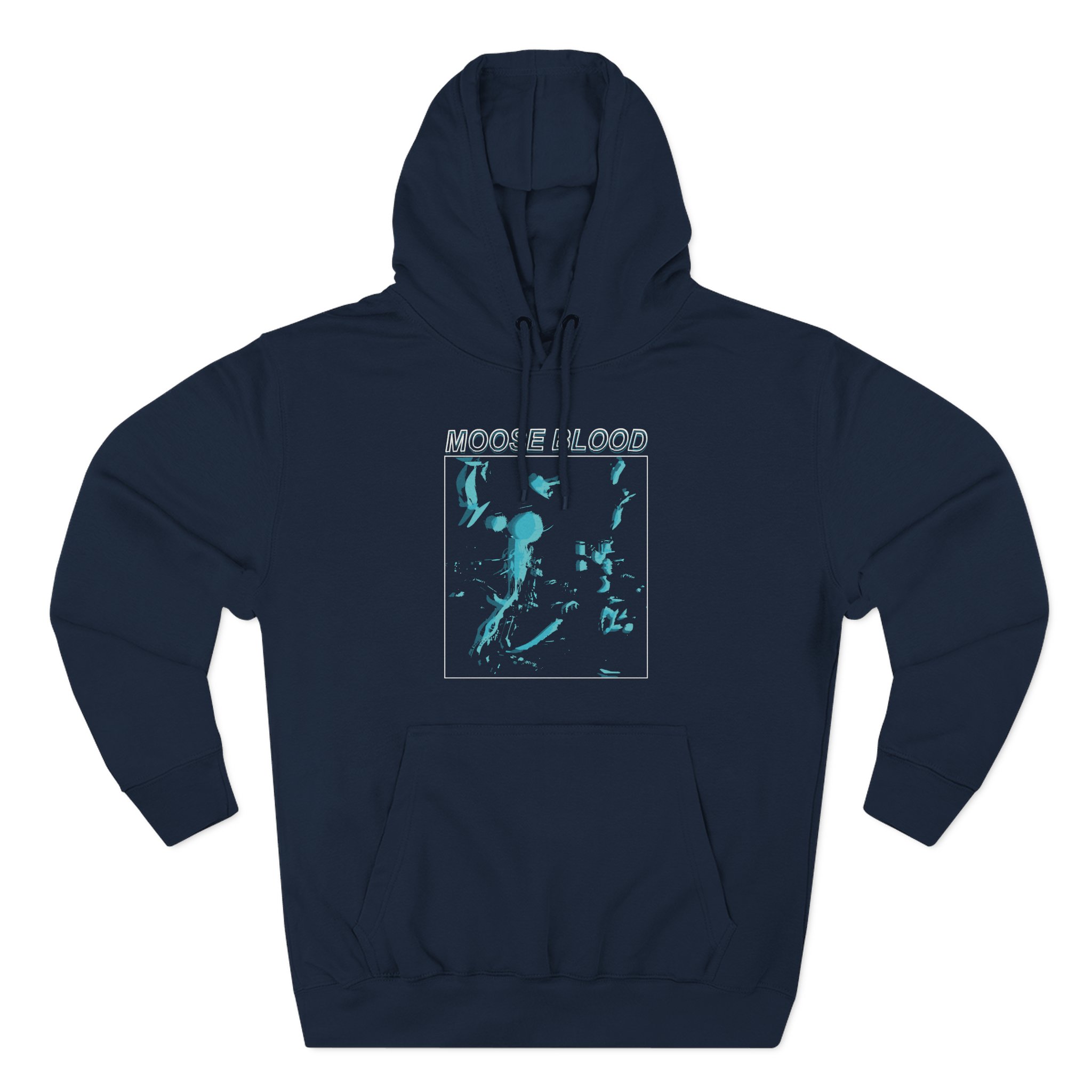 Moose Blood Echo Three-Panel Fleece Hoodie
